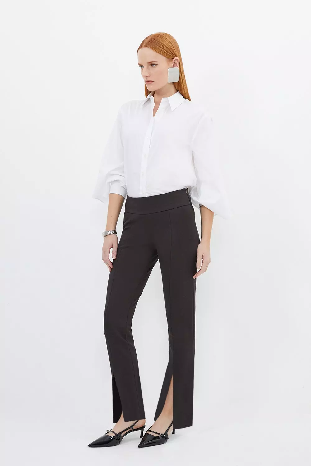 Karen millen outlet leather leggings