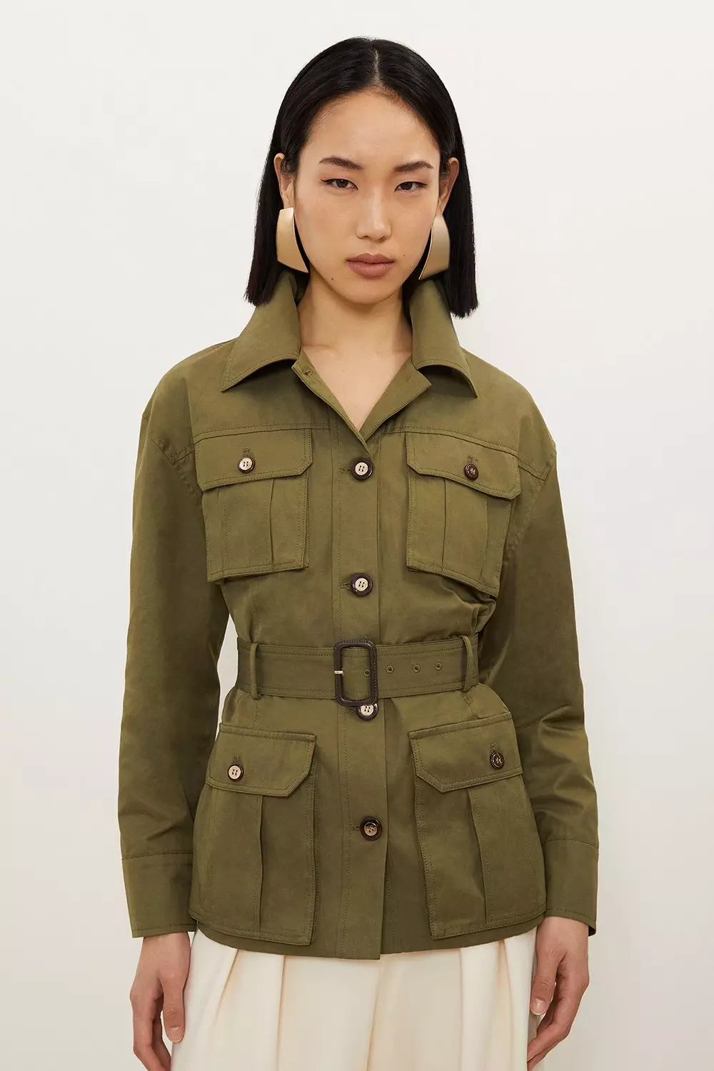 Safari hotsell belted jacket