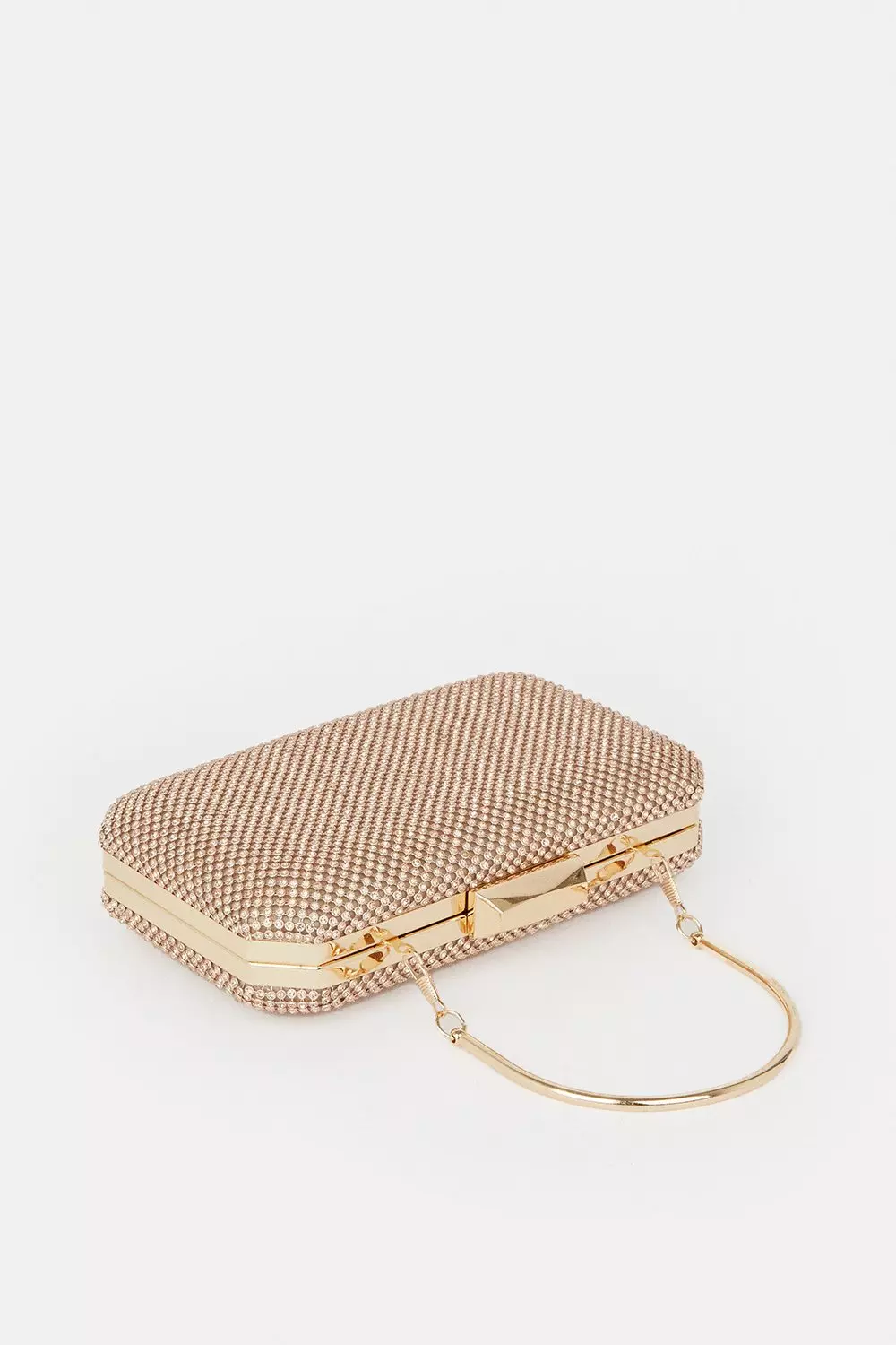 Karen millen woven hot sale clutch bag