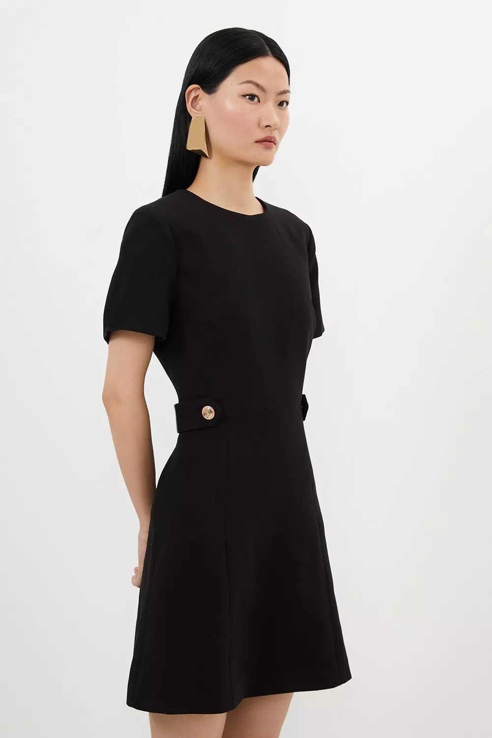 Black essential sheath dress