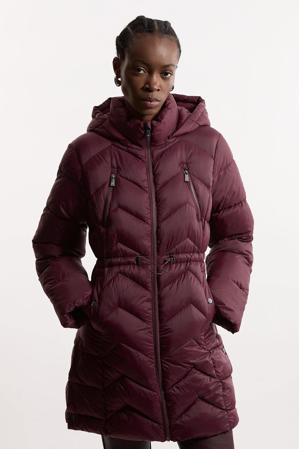 Lightweight Packable Coat - Red