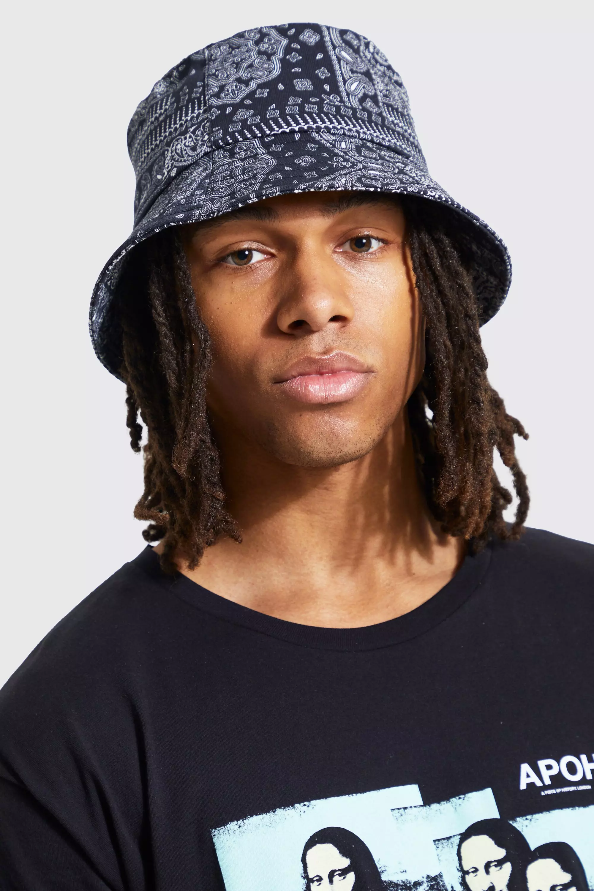 Bucket hat bandana deals