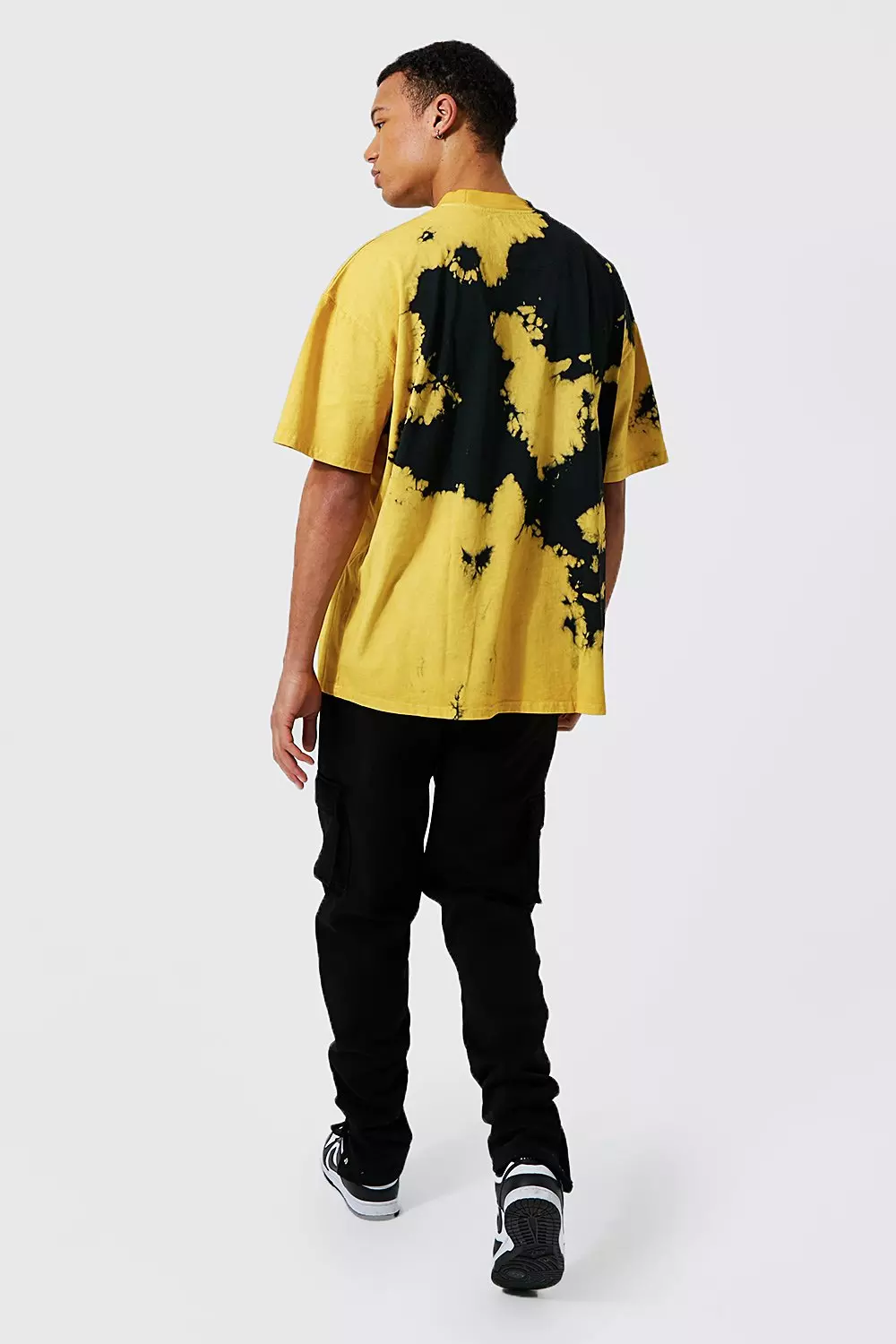 Tall Oversized Tie Dye Pour Homme T shirt