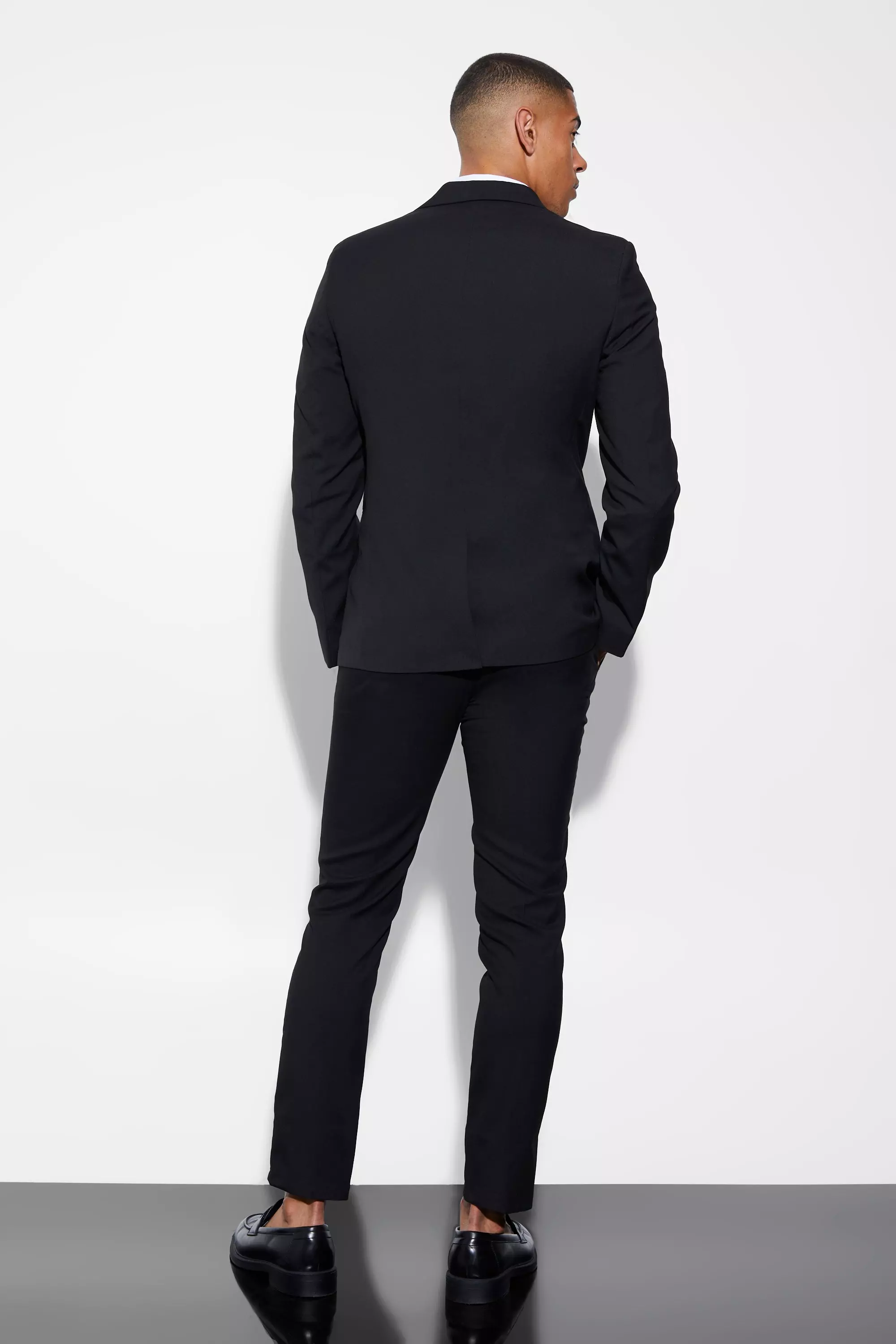 Slim Single Breasted Suit Jacket