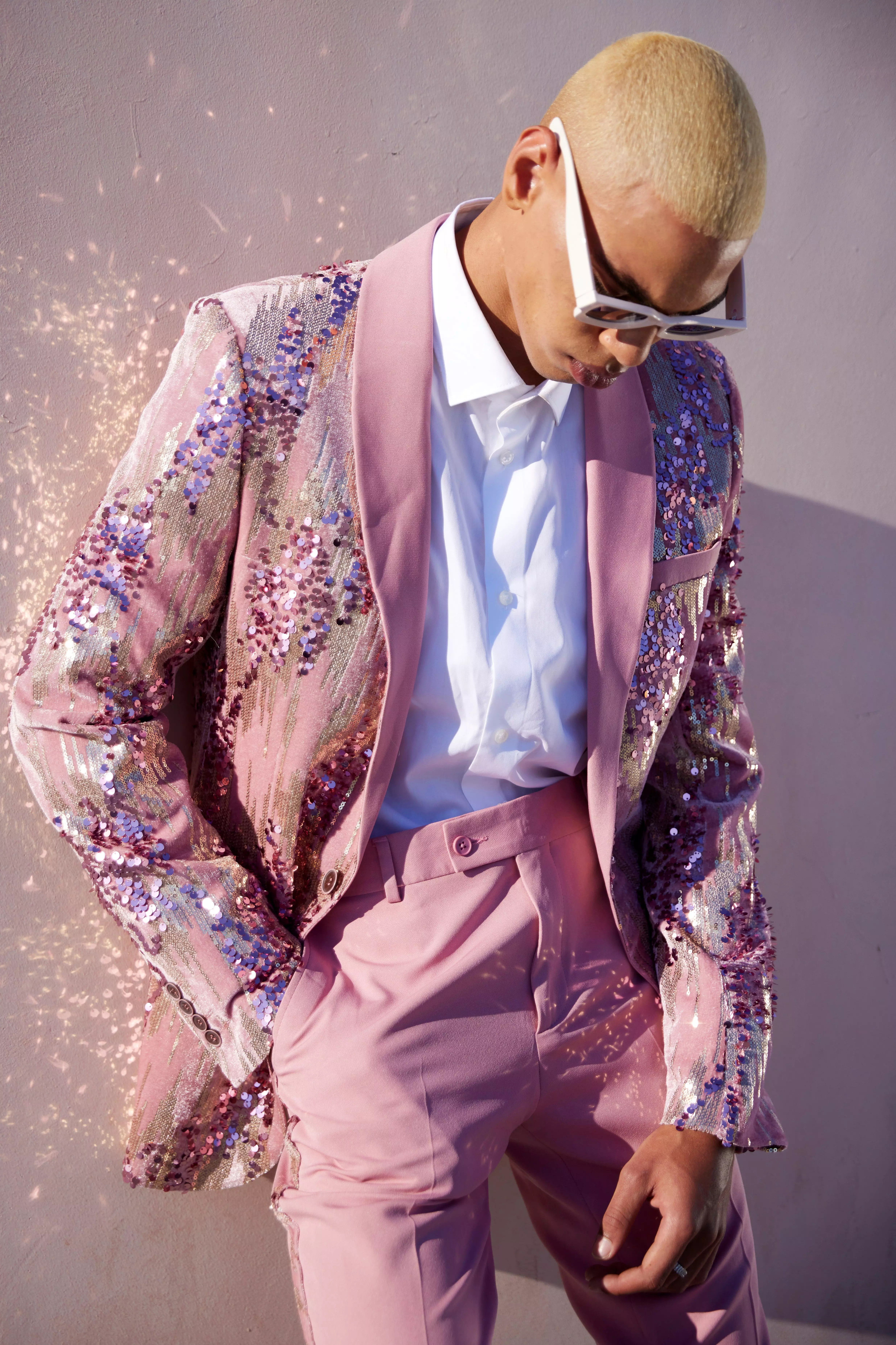 Pink hotsell sequin jackets