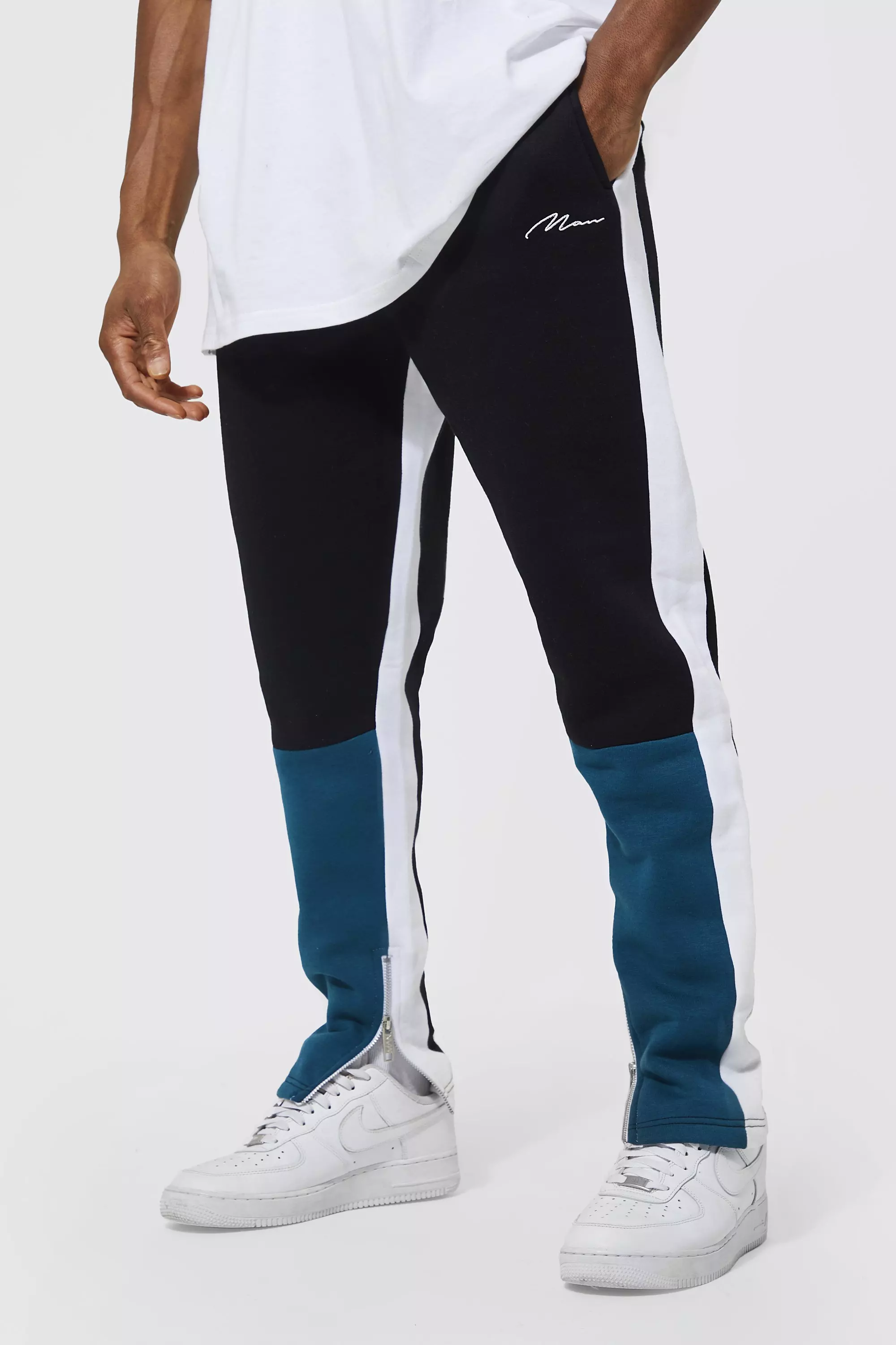 Boohooman hot sale skinny joggers