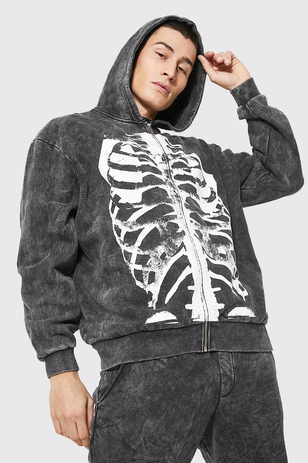 Ribcage hoodie discount