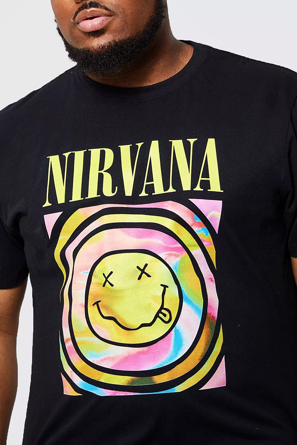 Tie dye 2025 nirvana shirt