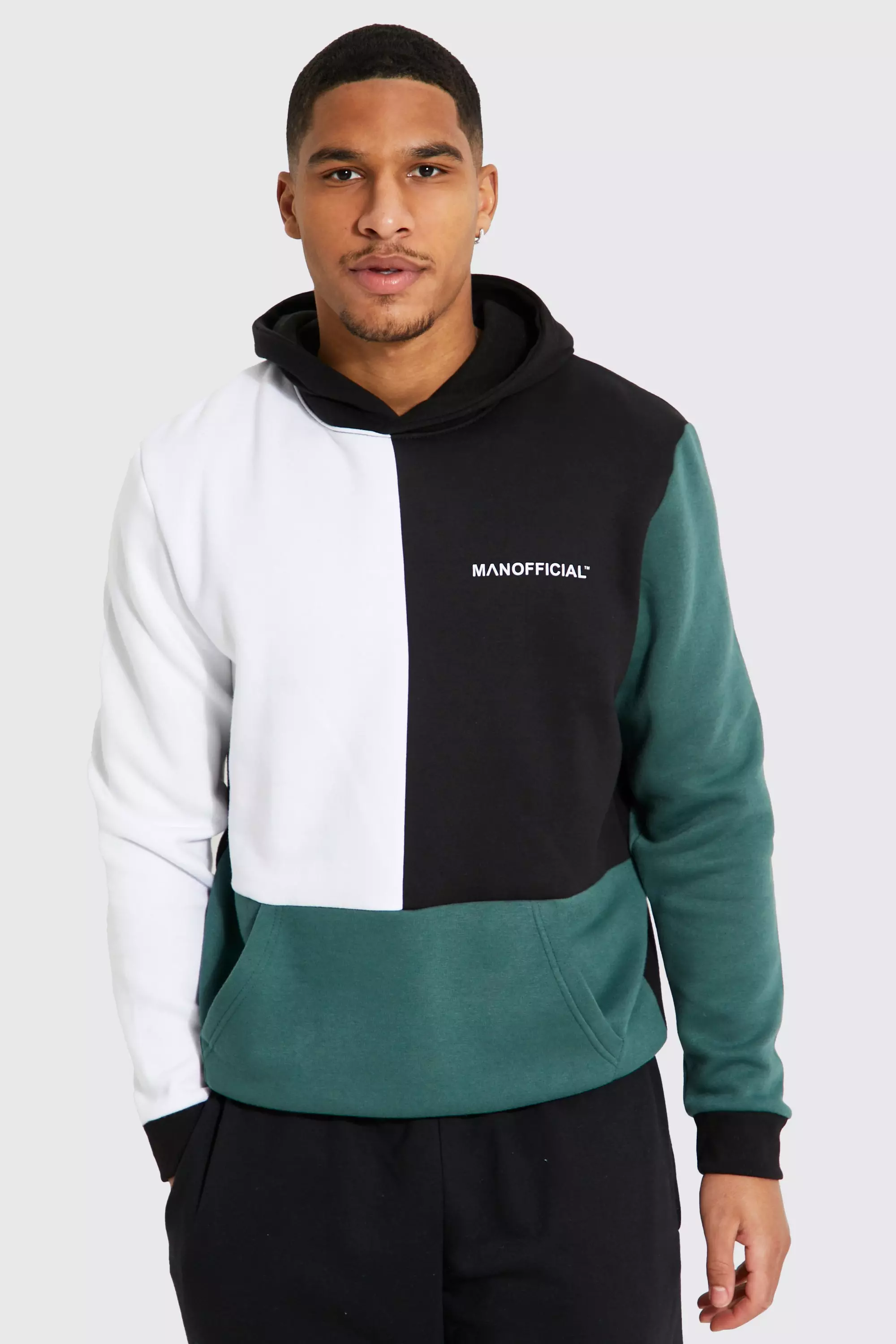 Iets frans colour block hoodie best sale