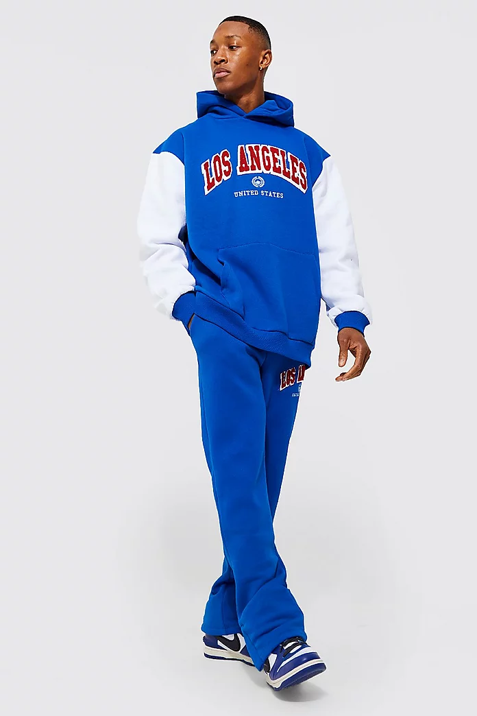blue lakers tracksuit