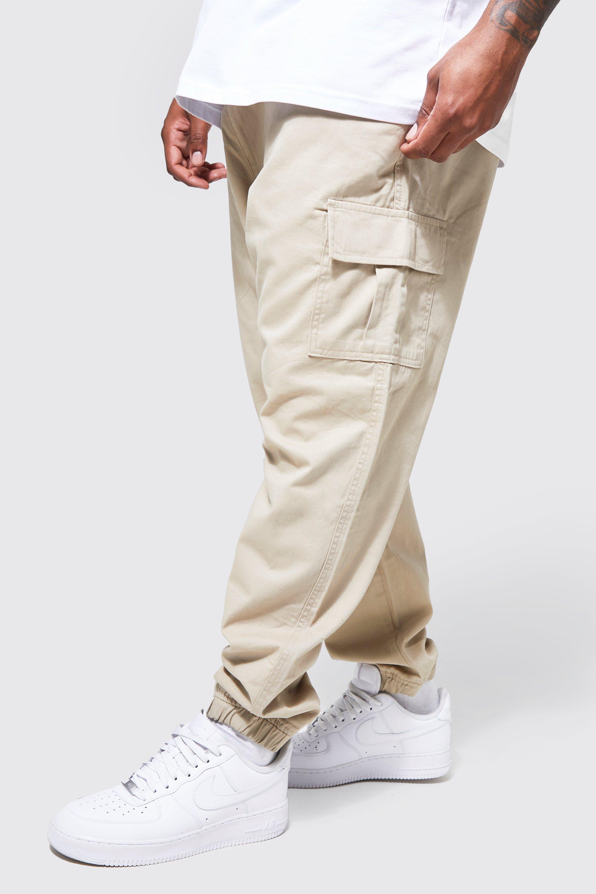 plus cargo trousers