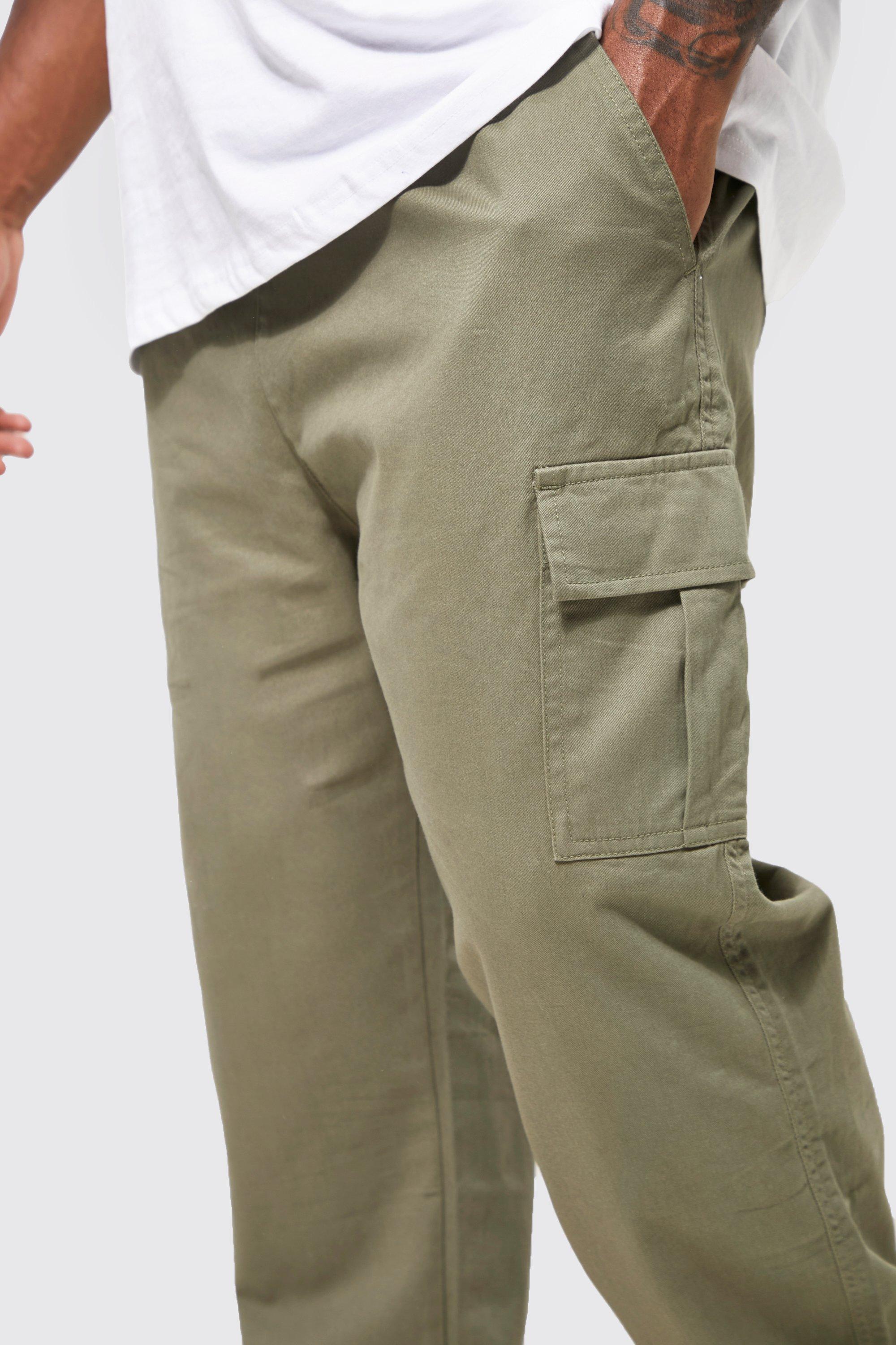 plus cargo trousers