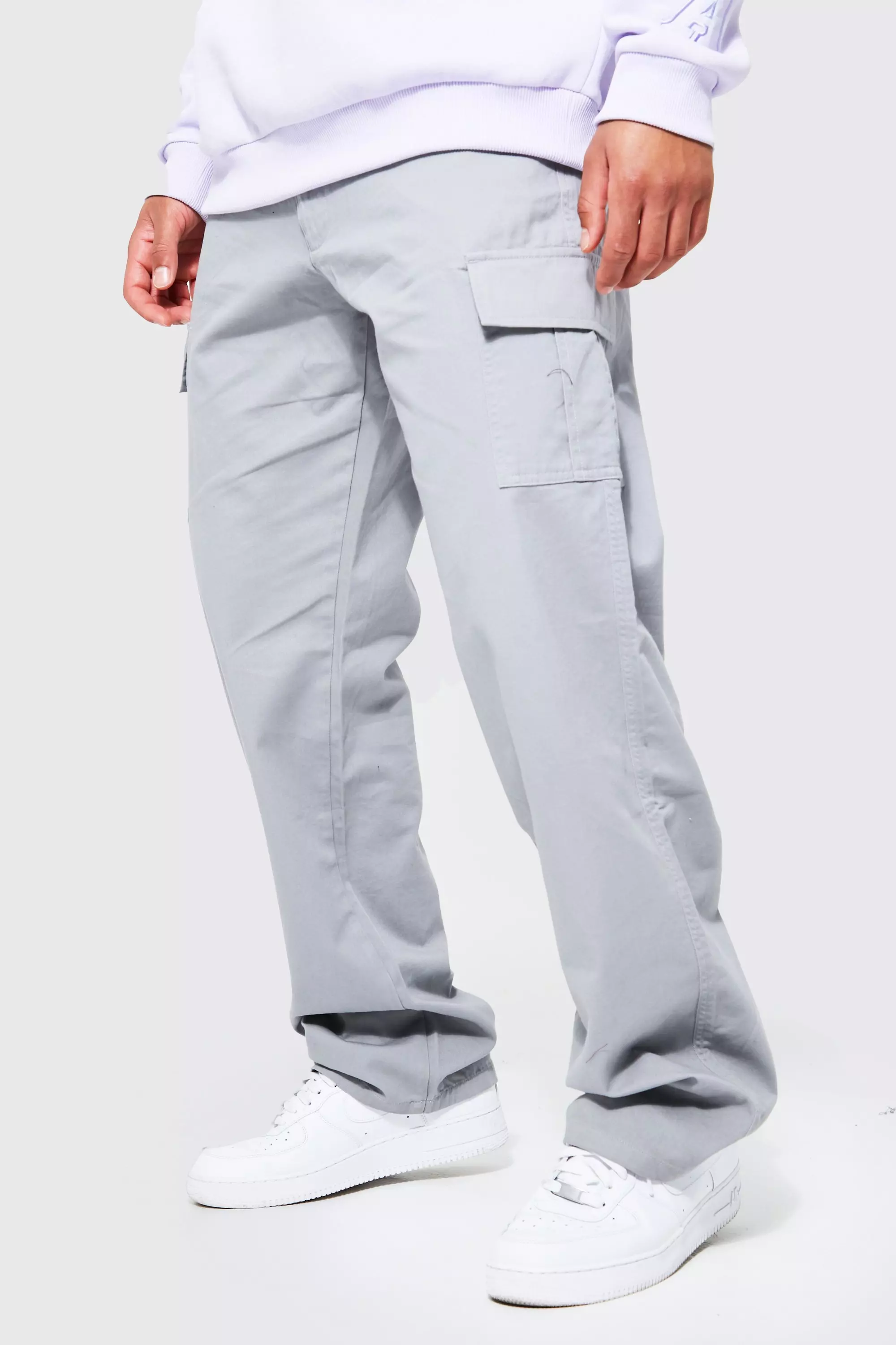 Loose Fit Cargo Pants For Men