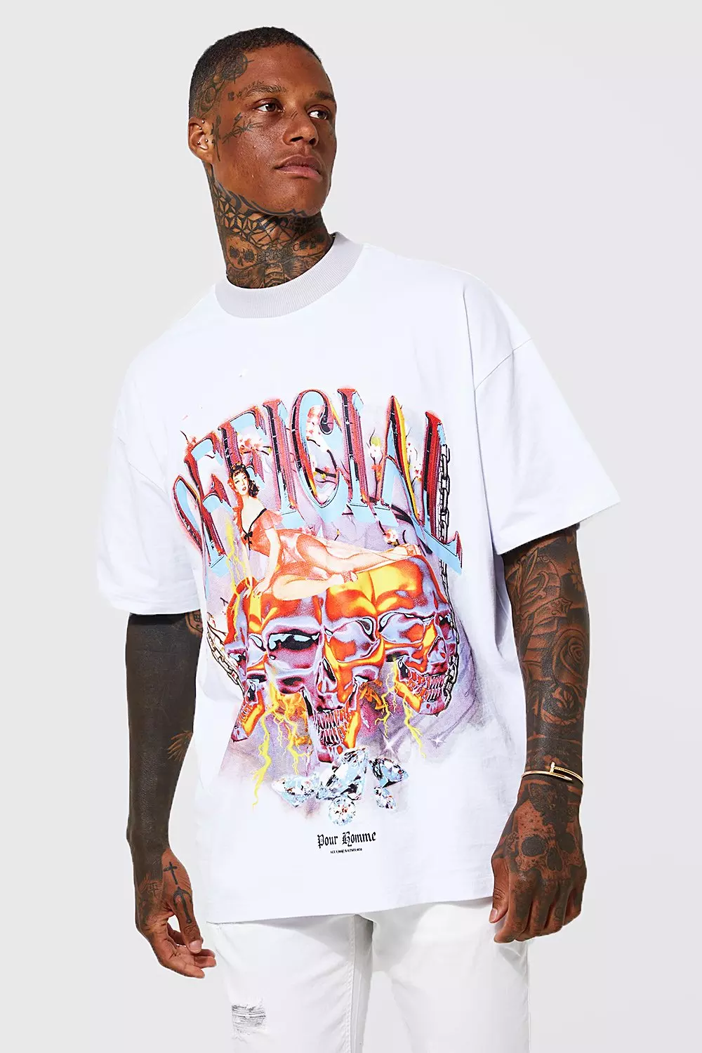 Oversized Official T-shirt | boohooMAN USA