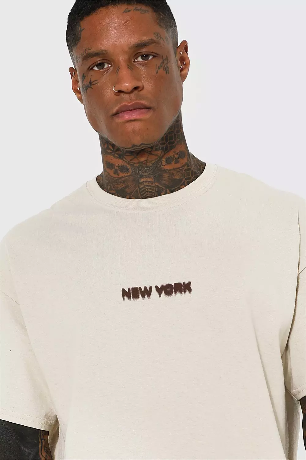 Oversized New York Spray T-shirt