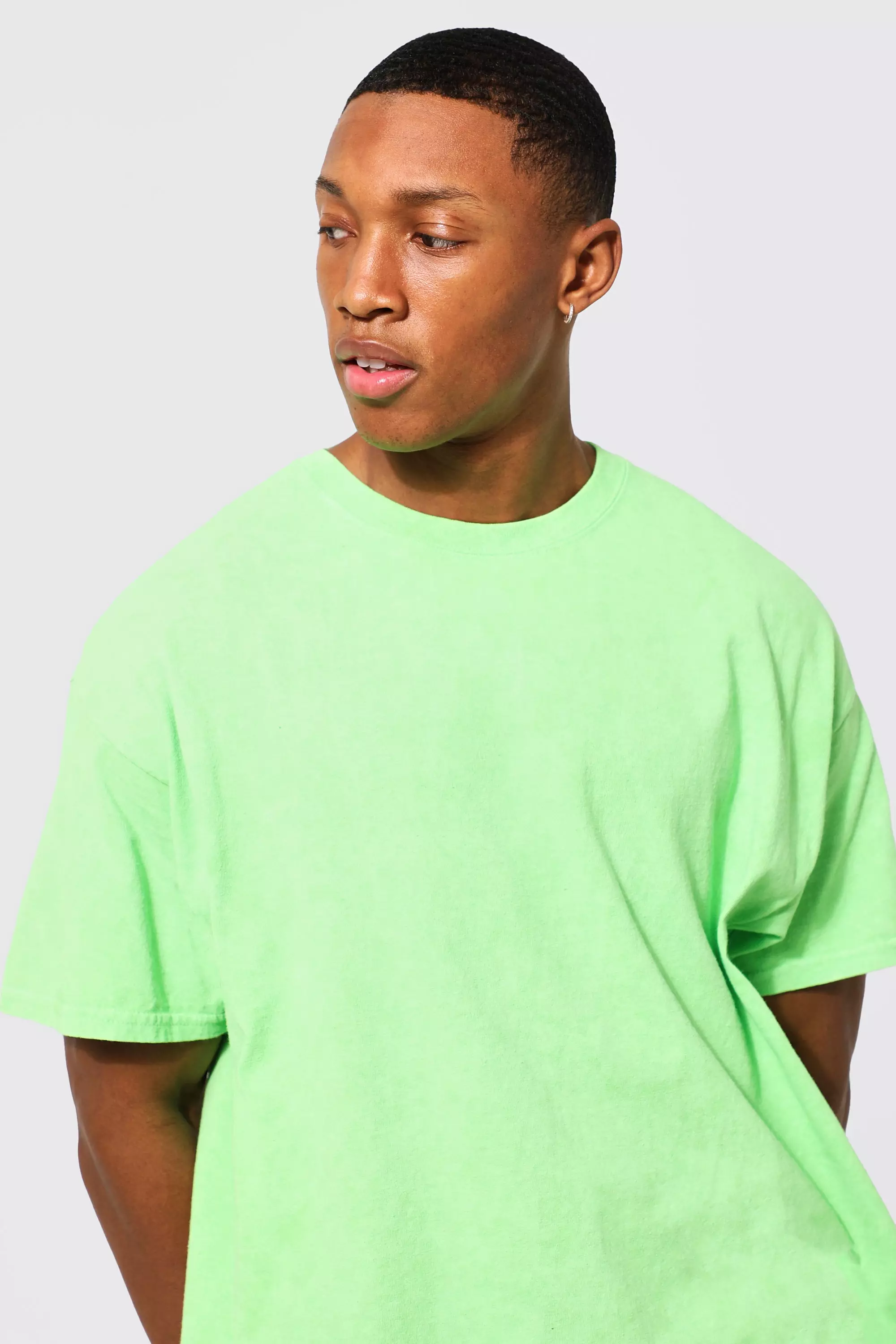 lime oversized t shirt