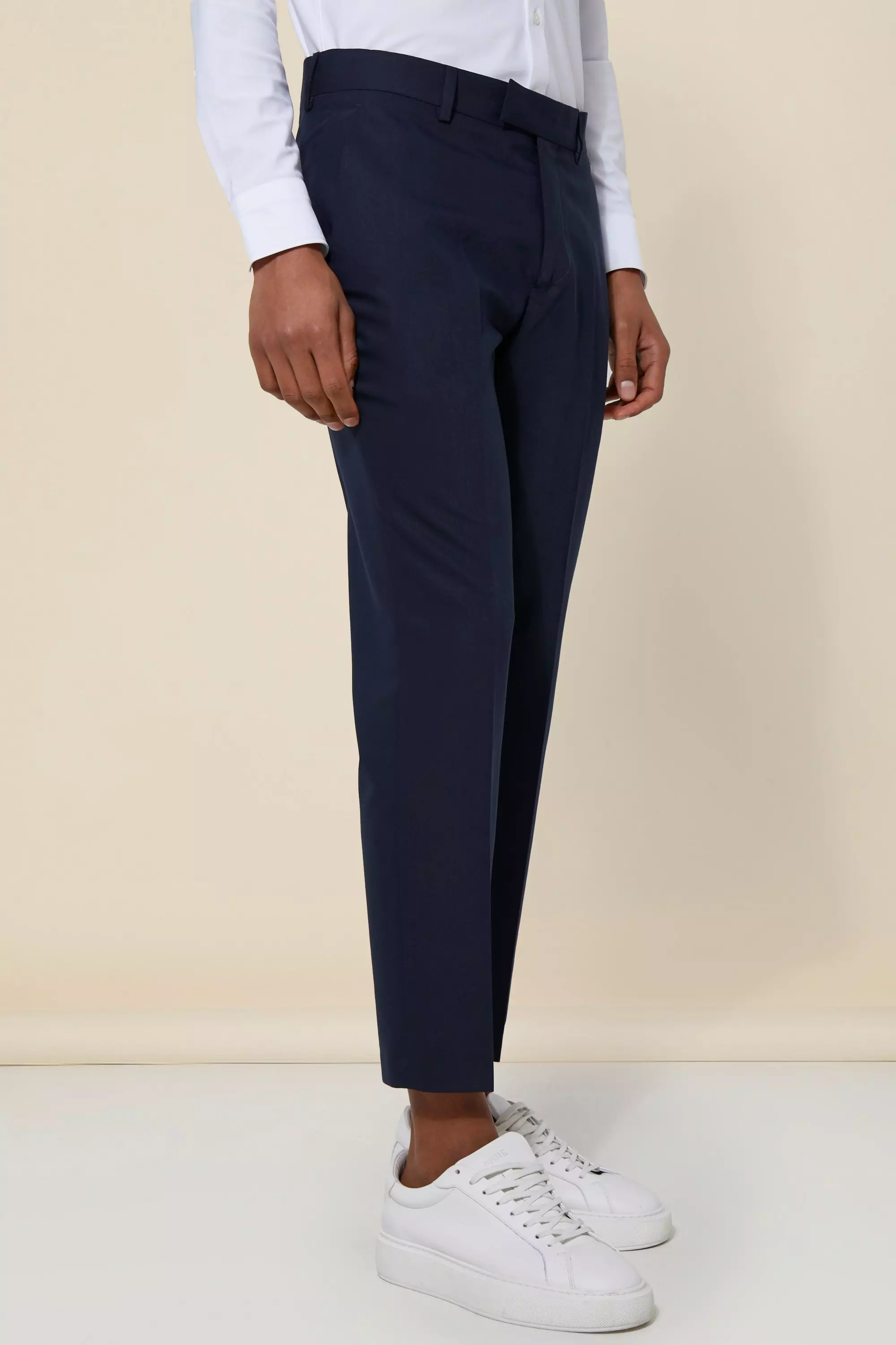 Skinny Crop Suit Pants