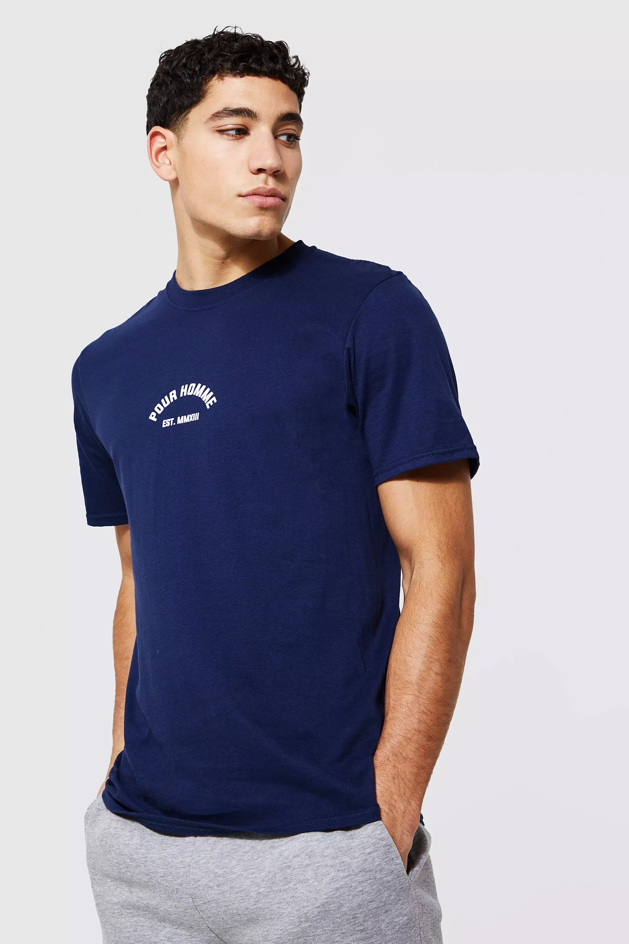 Pour T-shirt | boohooMAN USA