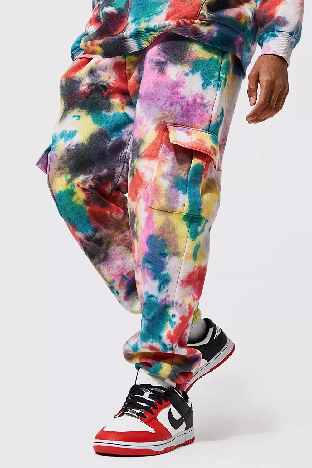 Tie dye best sale cargo joggers