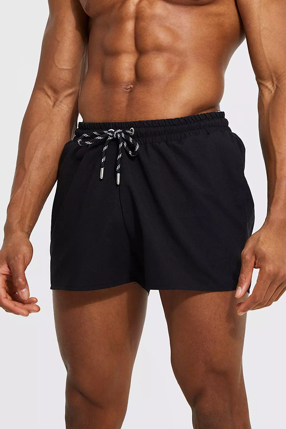 Mens super sale short swim shorts