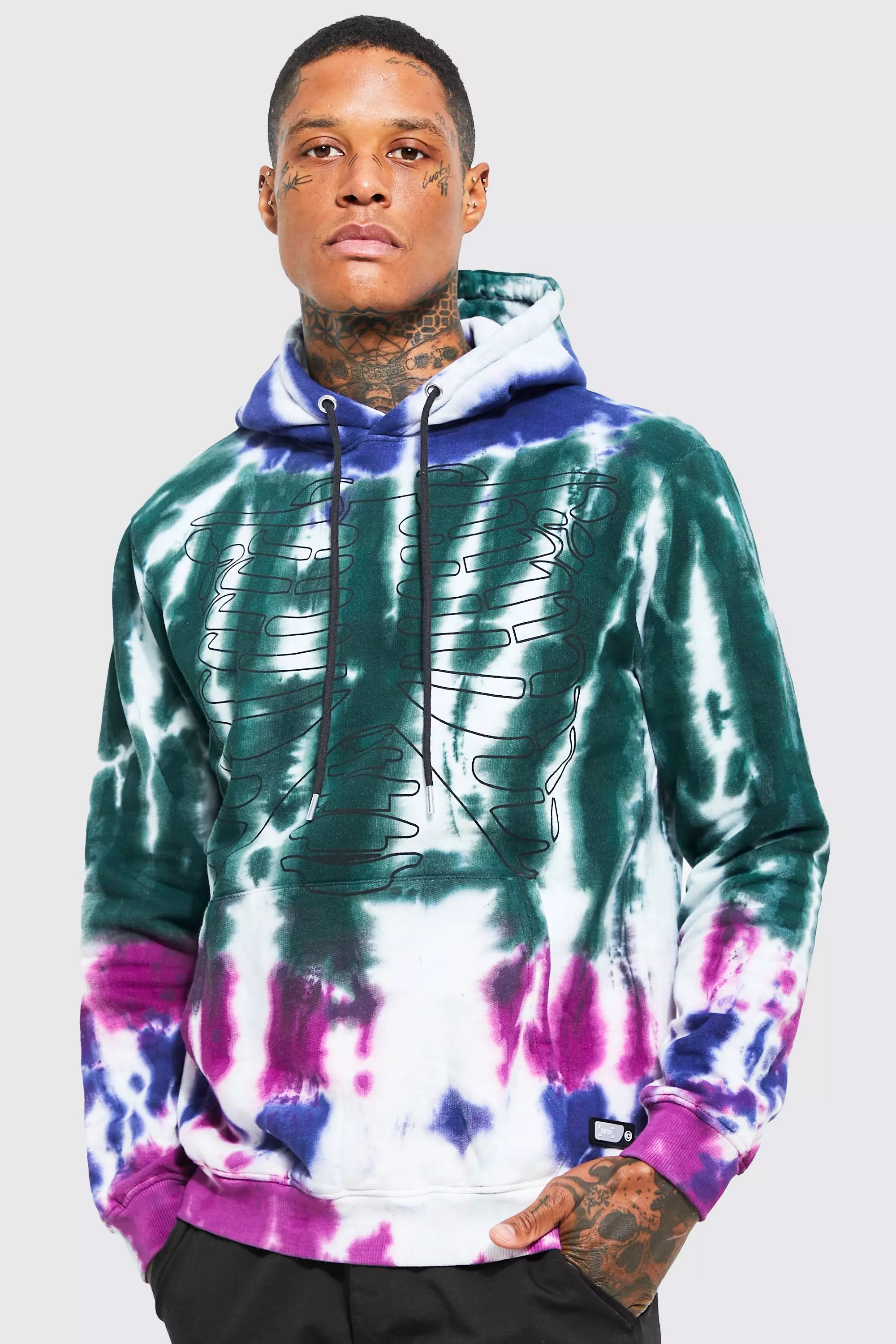 Tie dye hoodies on sale men