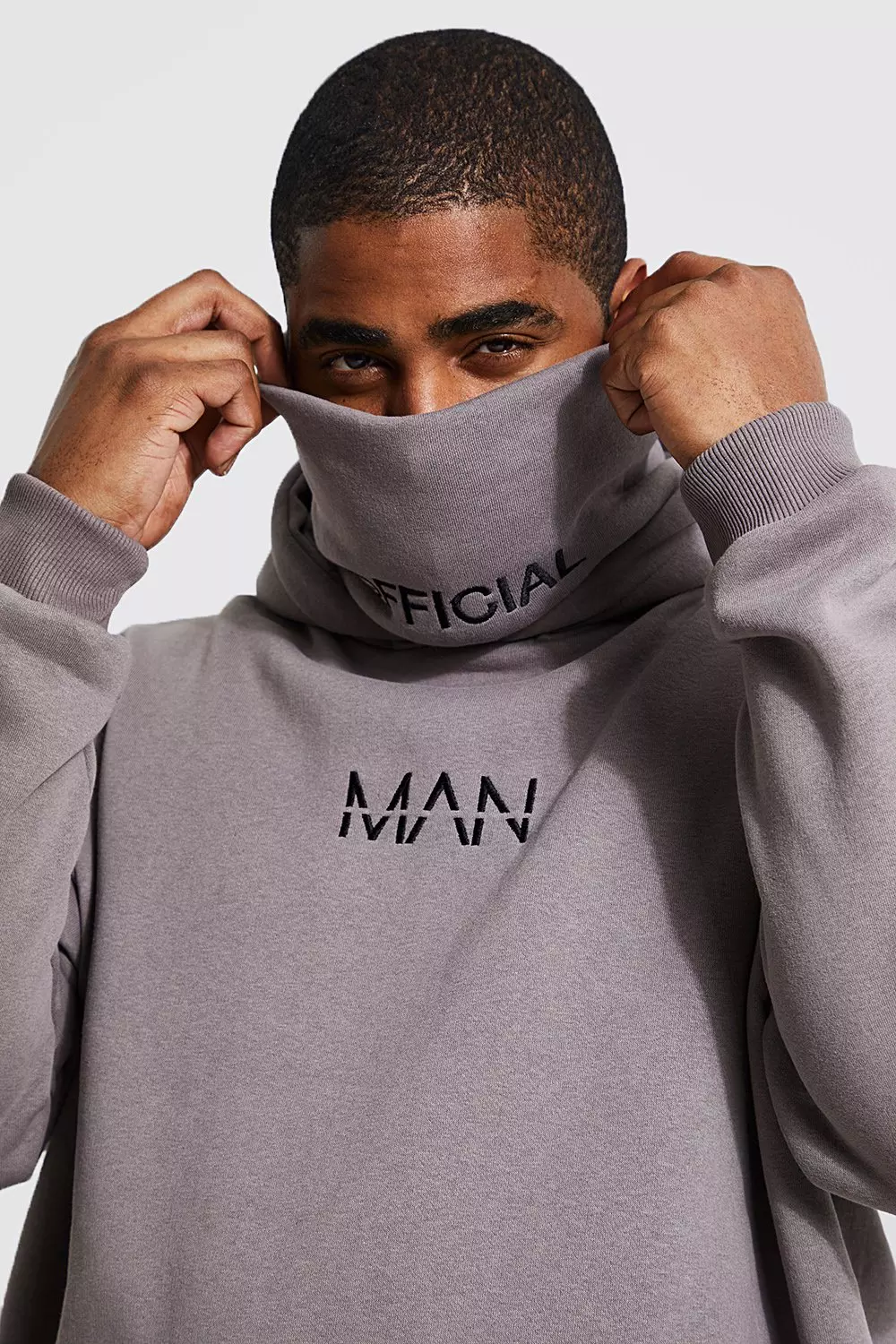 Plus Original Man Snood Hoodie