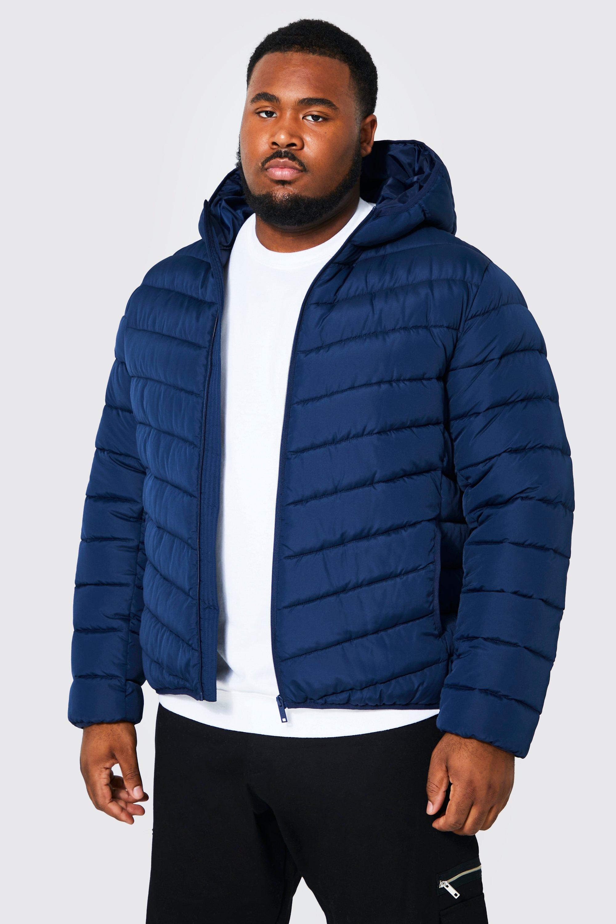 boohooman quilted jacket