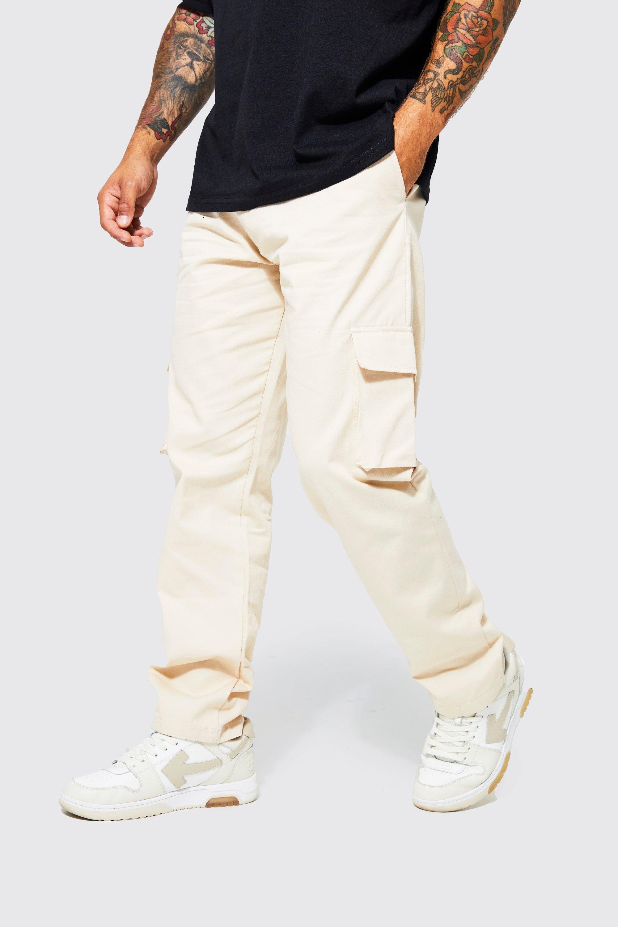 cargo chino joggers