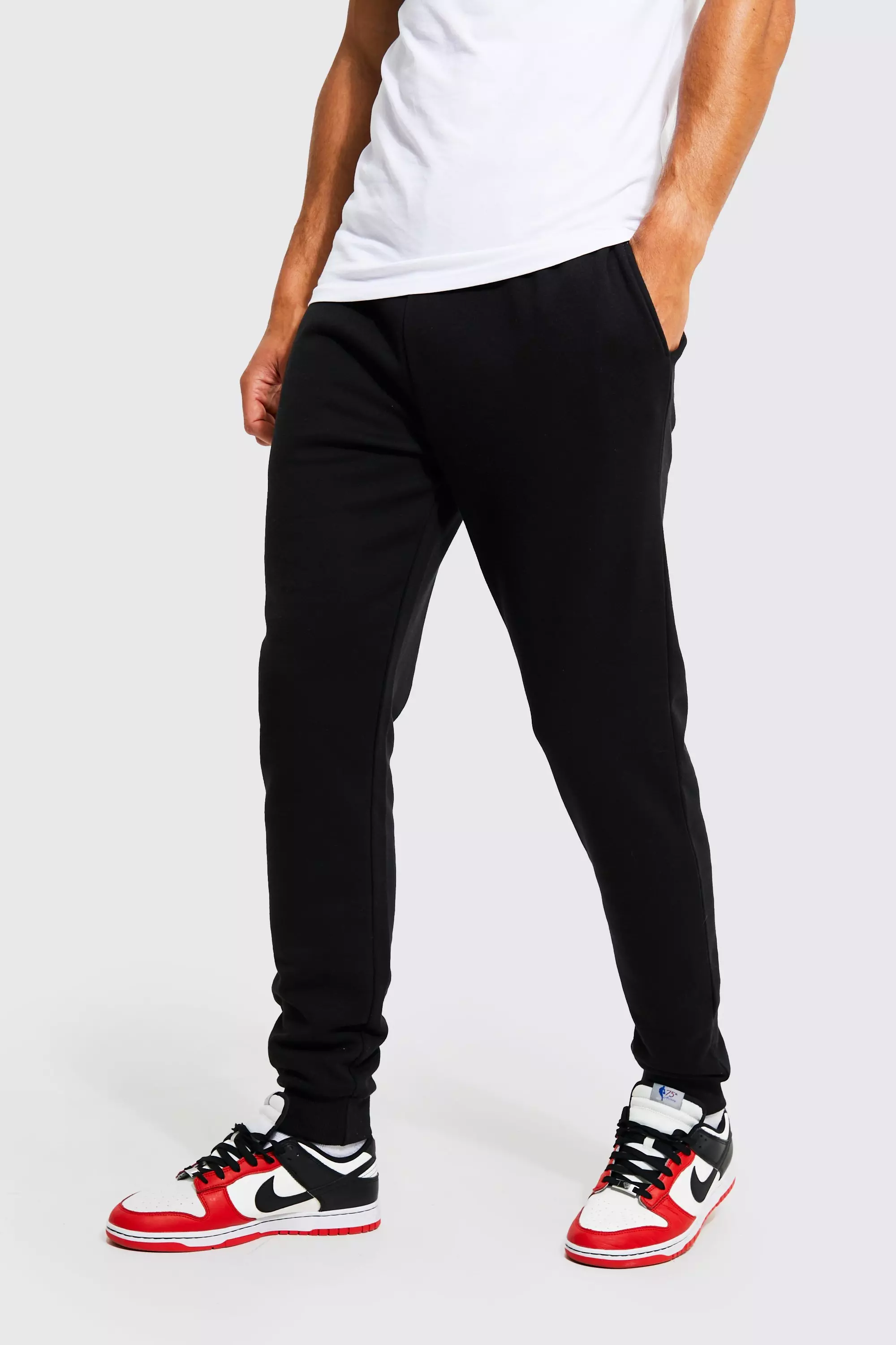 Black discount tall joggers