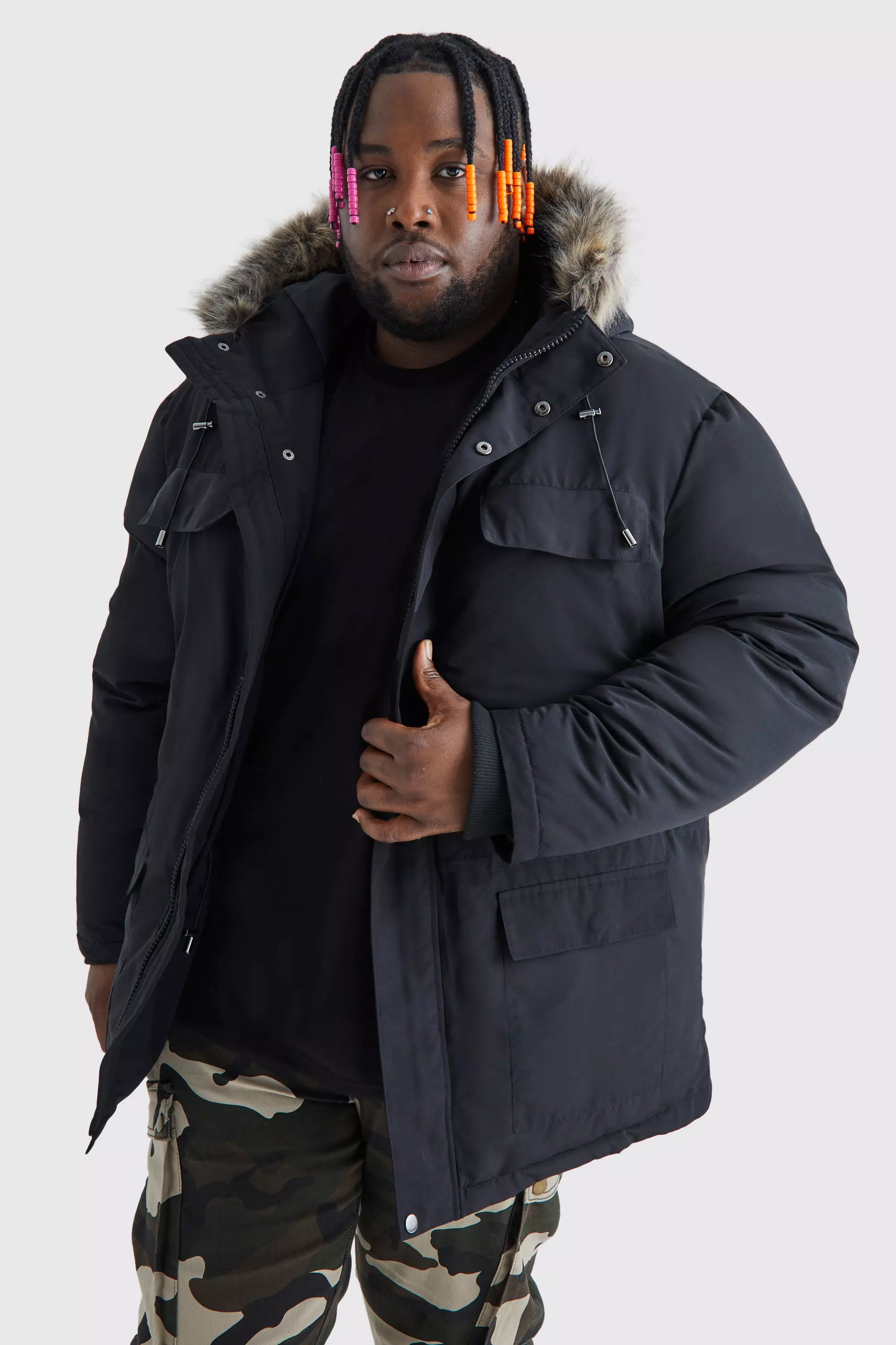 Boohooman shop winter coats