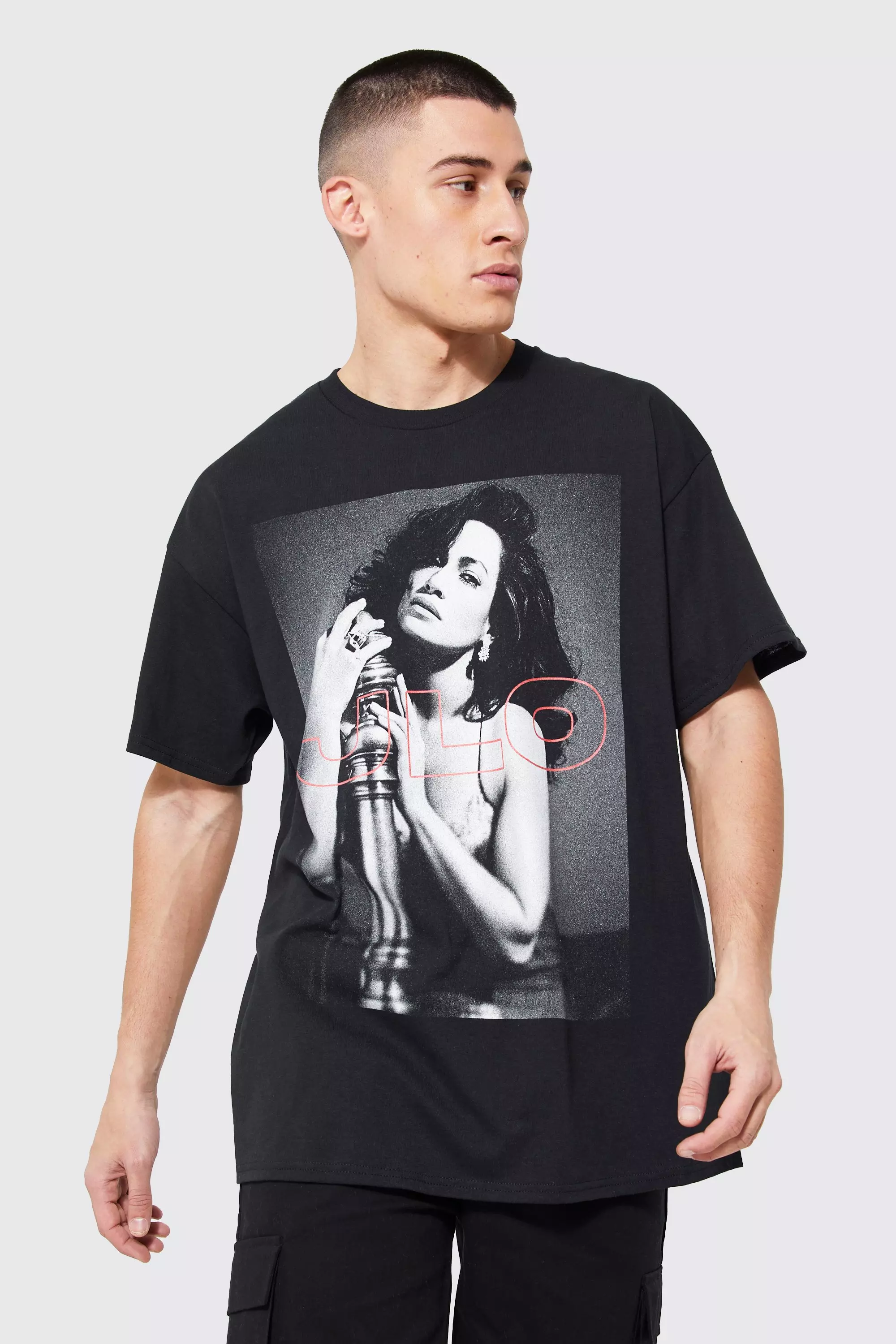 Oversized Jennifer Lopez License T shirt