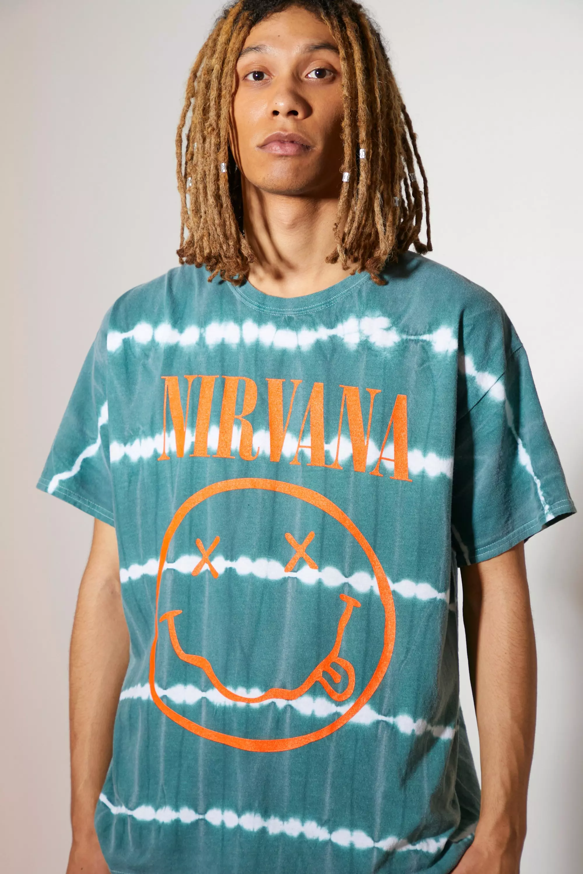 Nirvana tie dye t shirt store