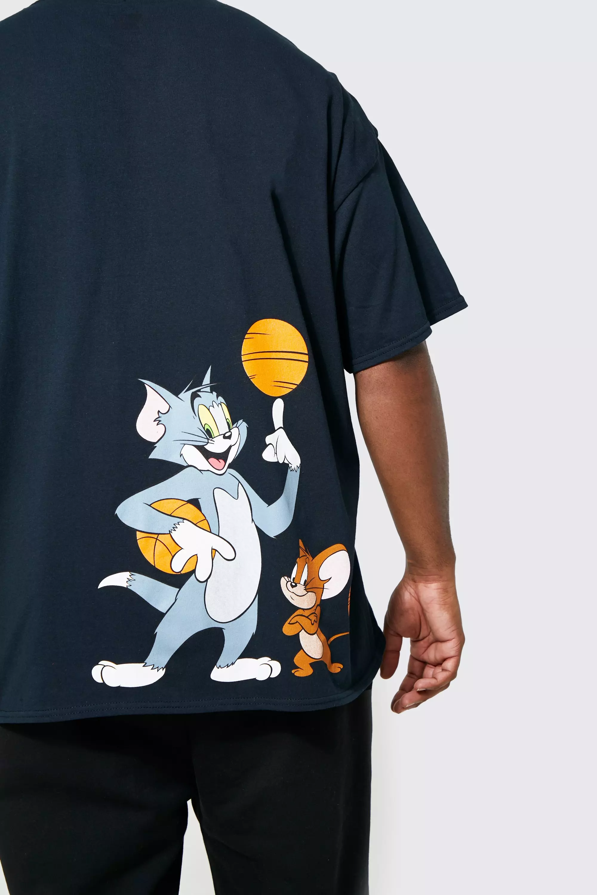 Plus Tom & Jerry Basketball License T-shirt