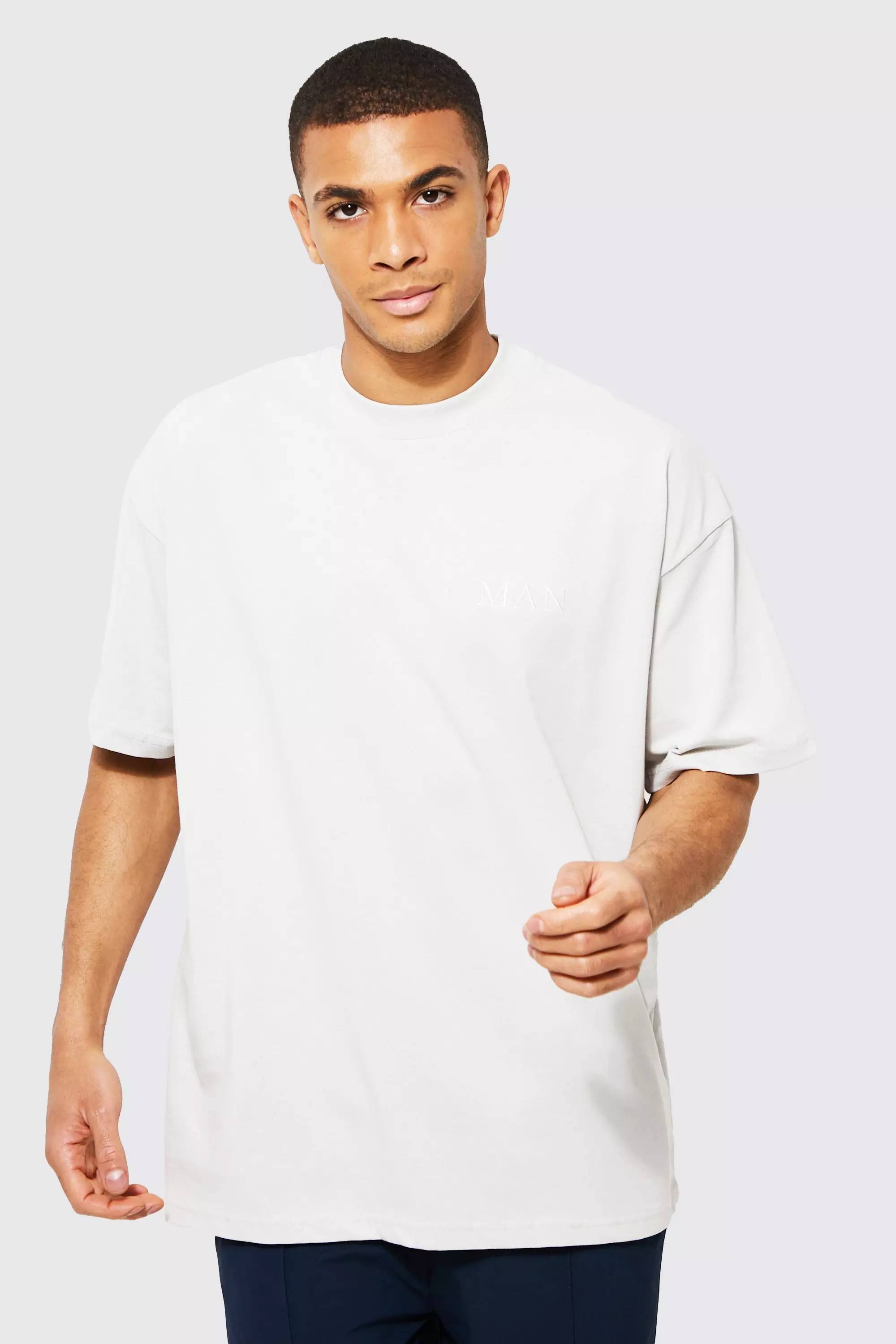 Oversized T-shirt And Woven Jogger Set