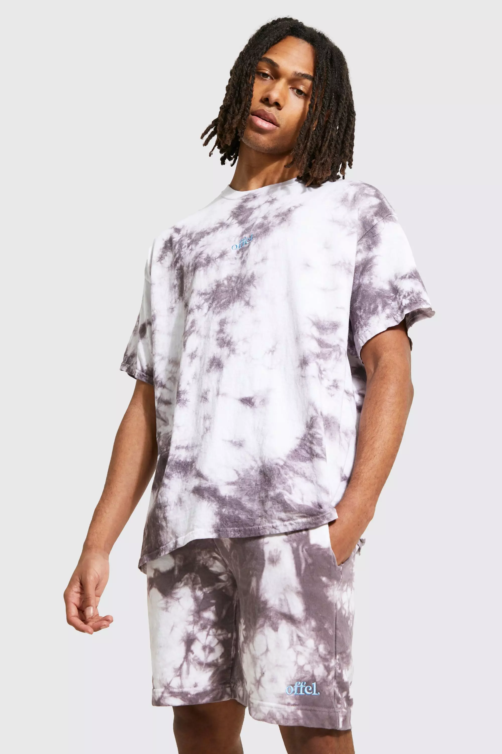 TIE-DYE PRINT SHIRT - Ecru