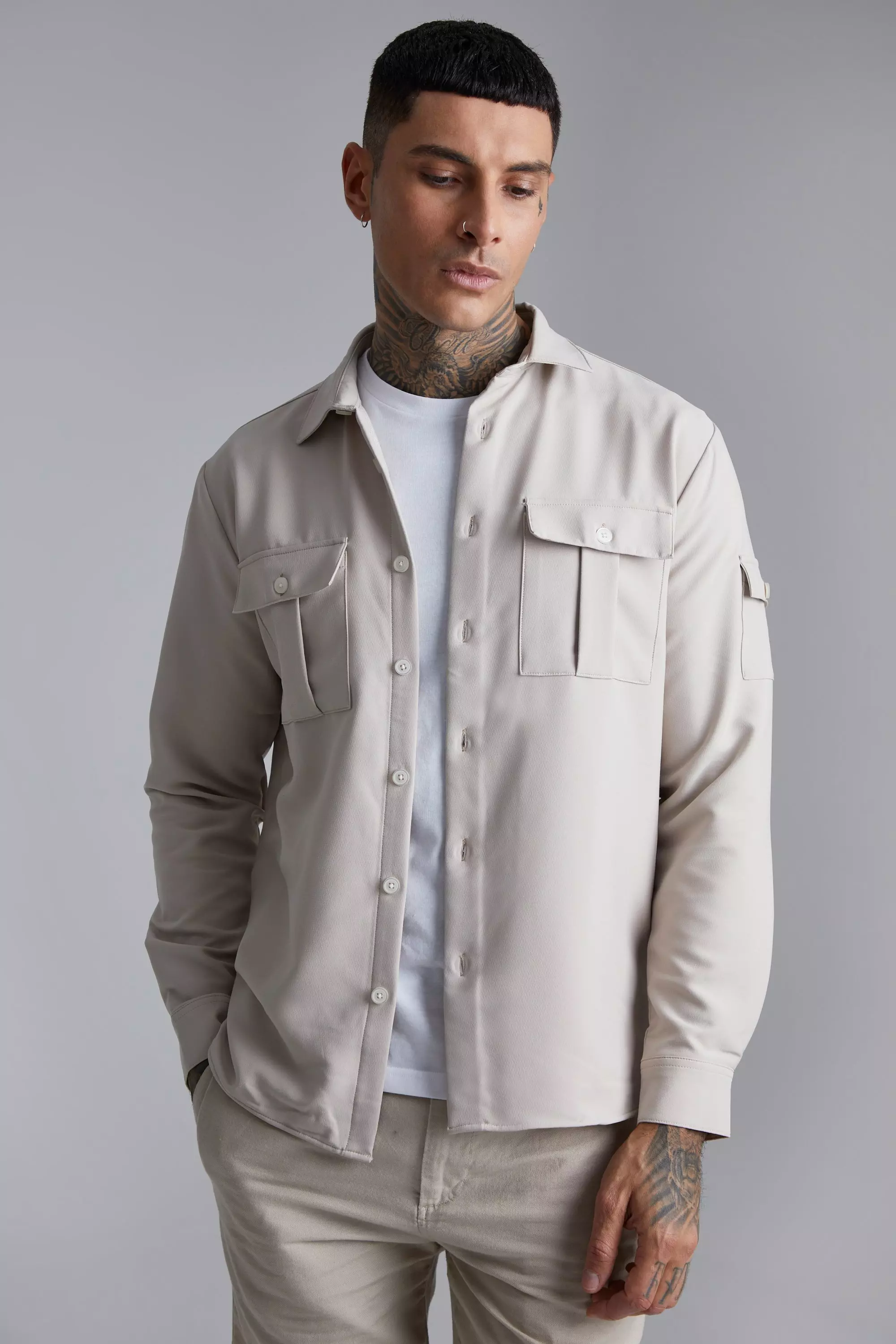 4 Way Stretch Ma1 Overshirt