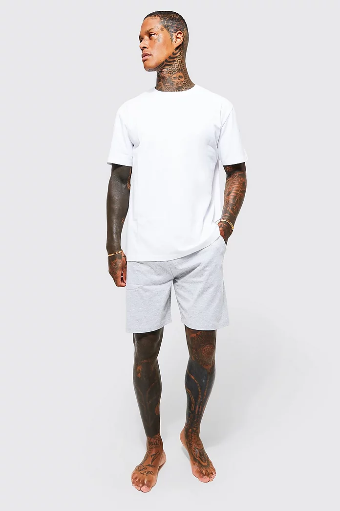 Man Dash Short Loungewear Set | boohooMAN USA