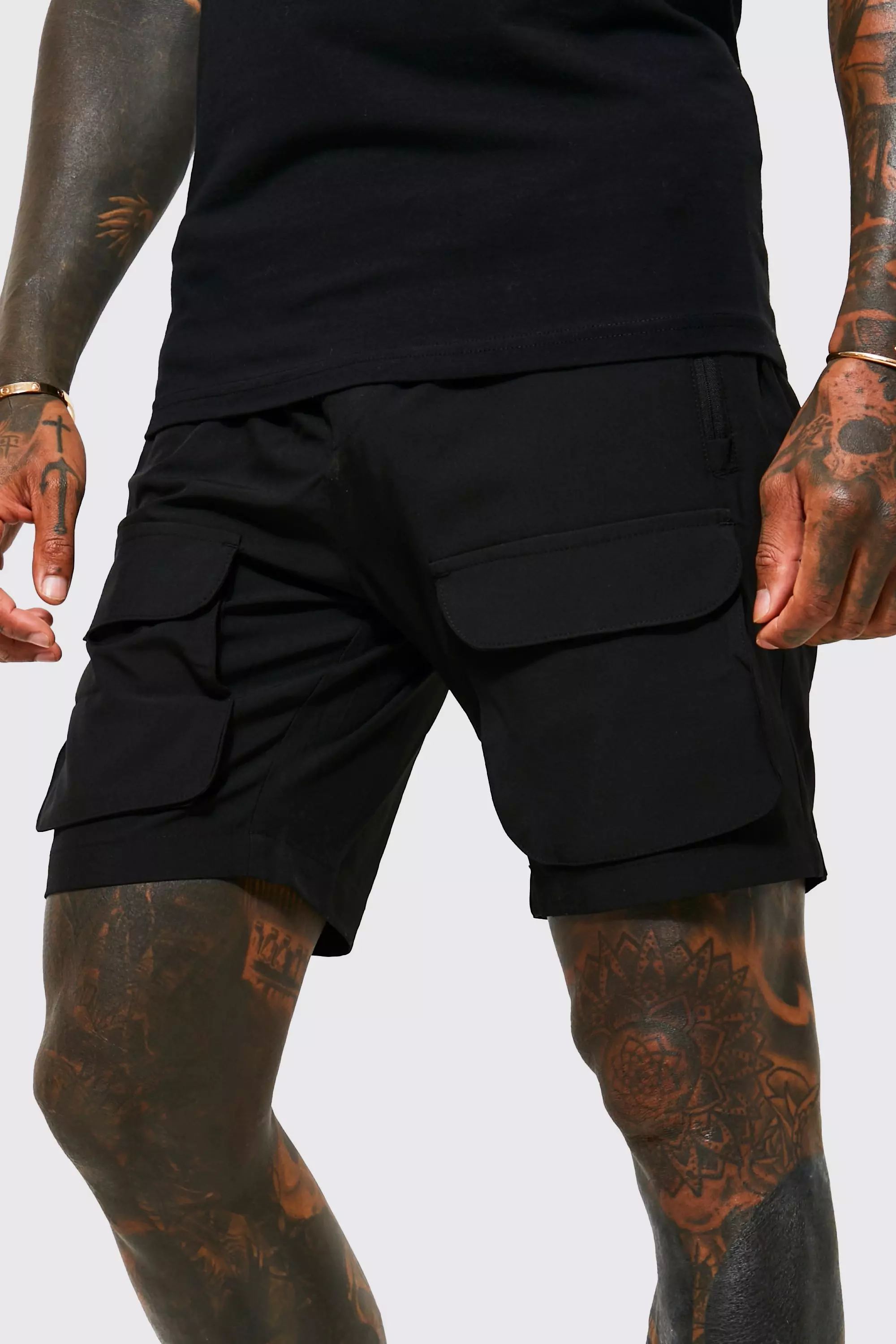 Shorts with 2025 front pockets