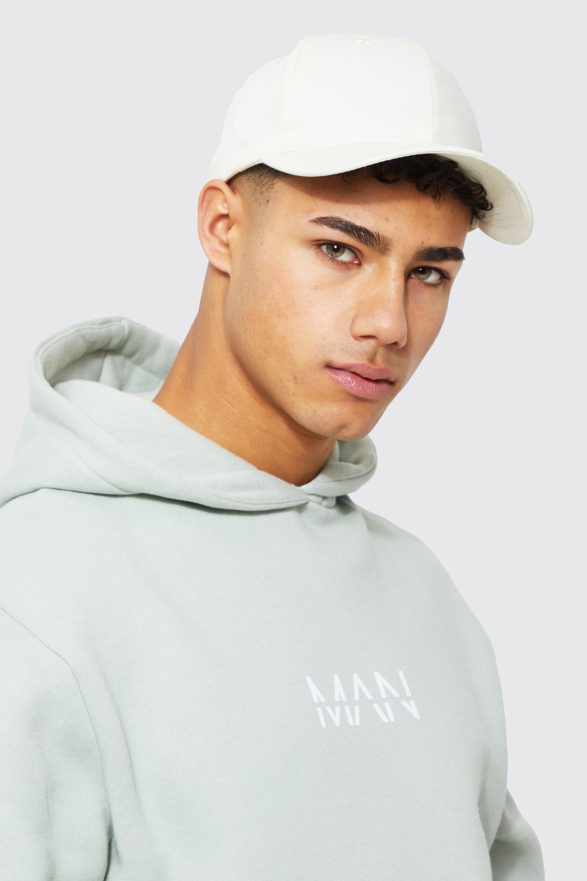 Mens Beige Tonal Strap Back Cap, Beige
