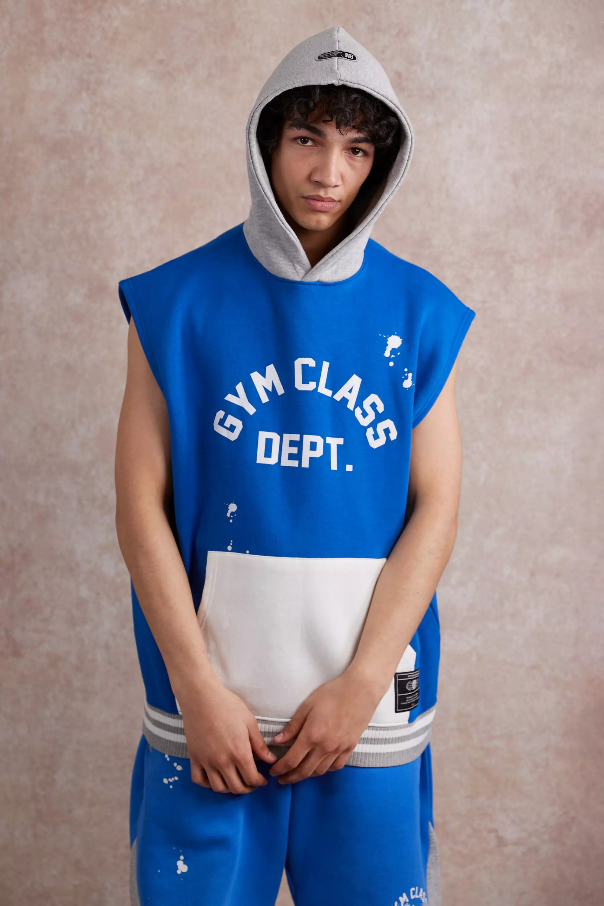 Boohooman discount sleeveless hoodie