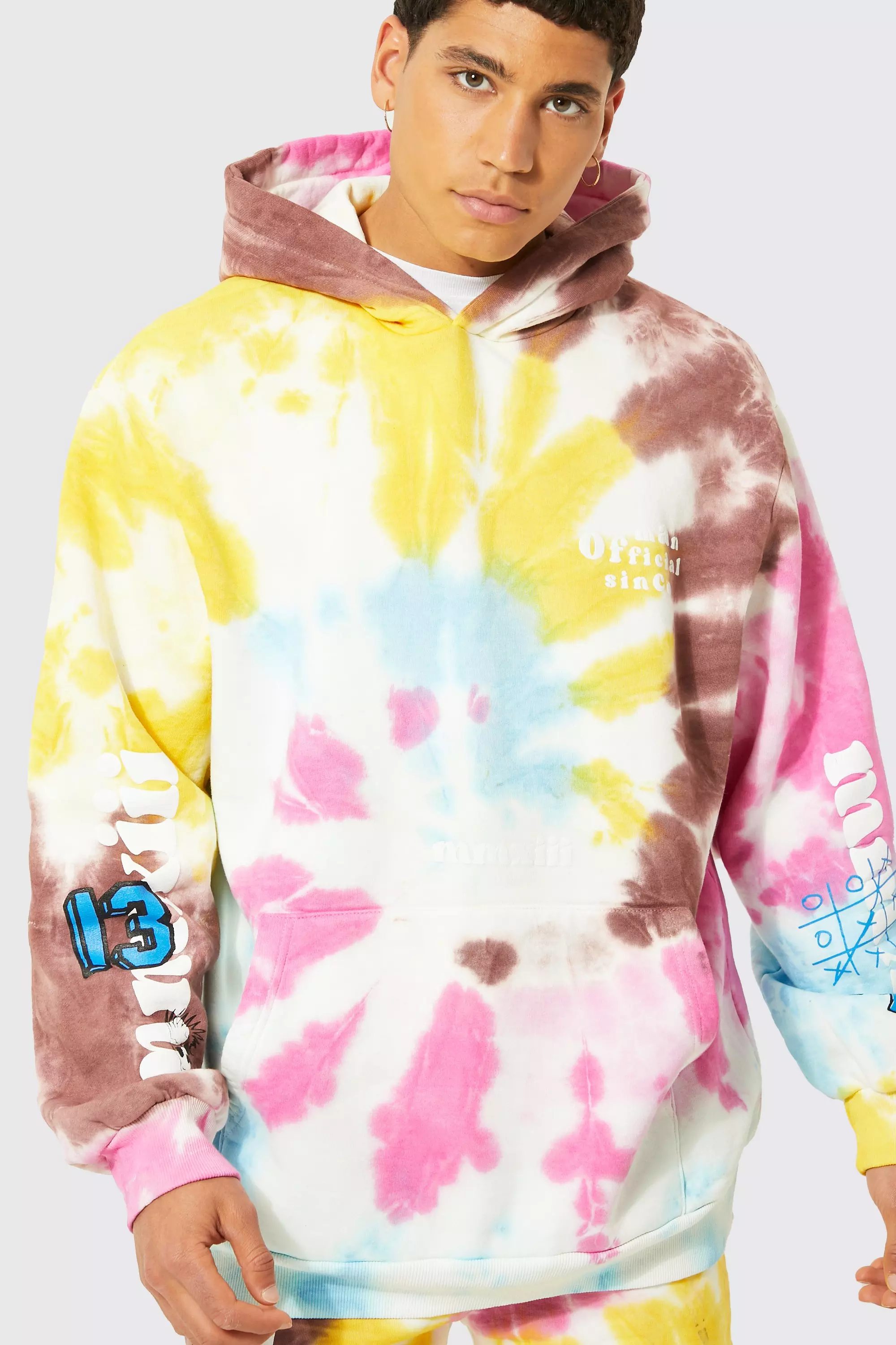 Stussy tie dye on sale hoodie