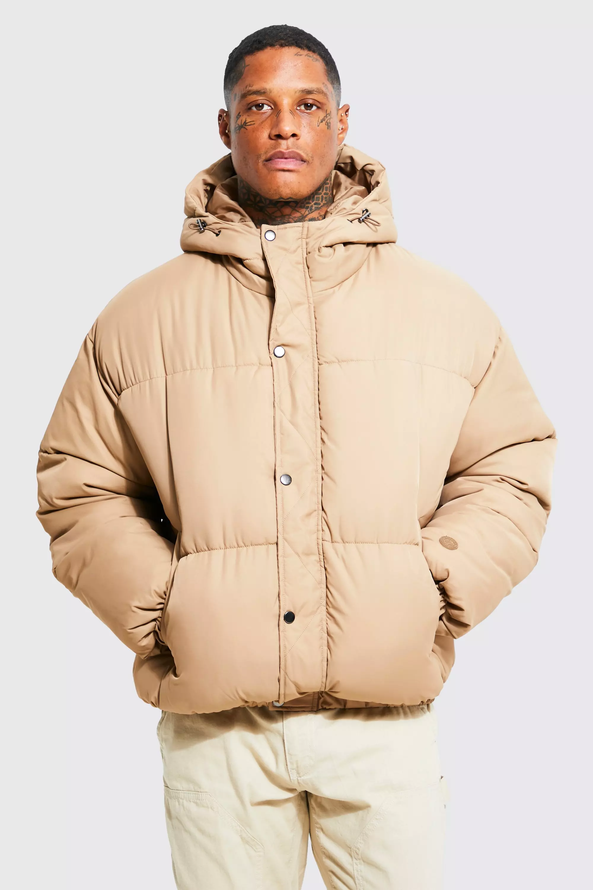 Mens oversized down jacket sale