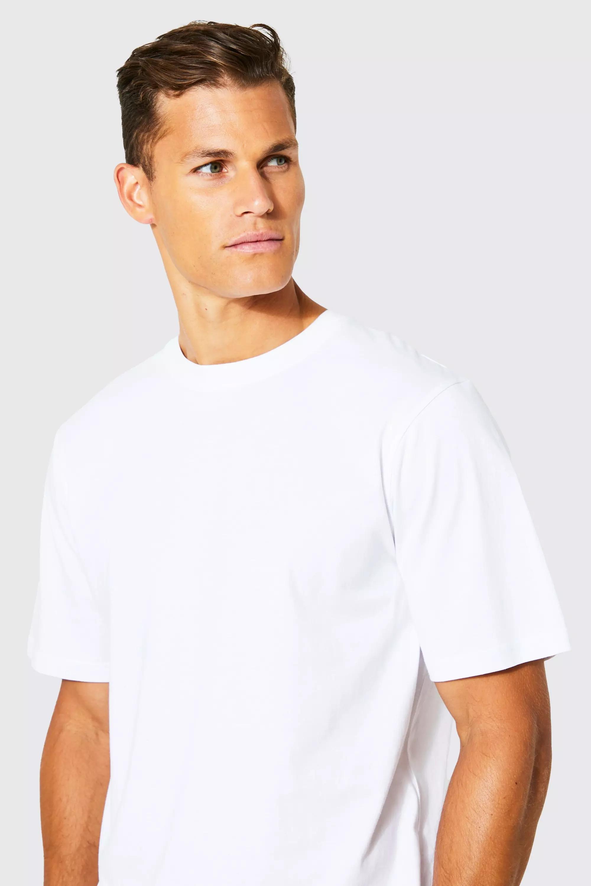 Tall Basic Longline Crew Neck T-shirt