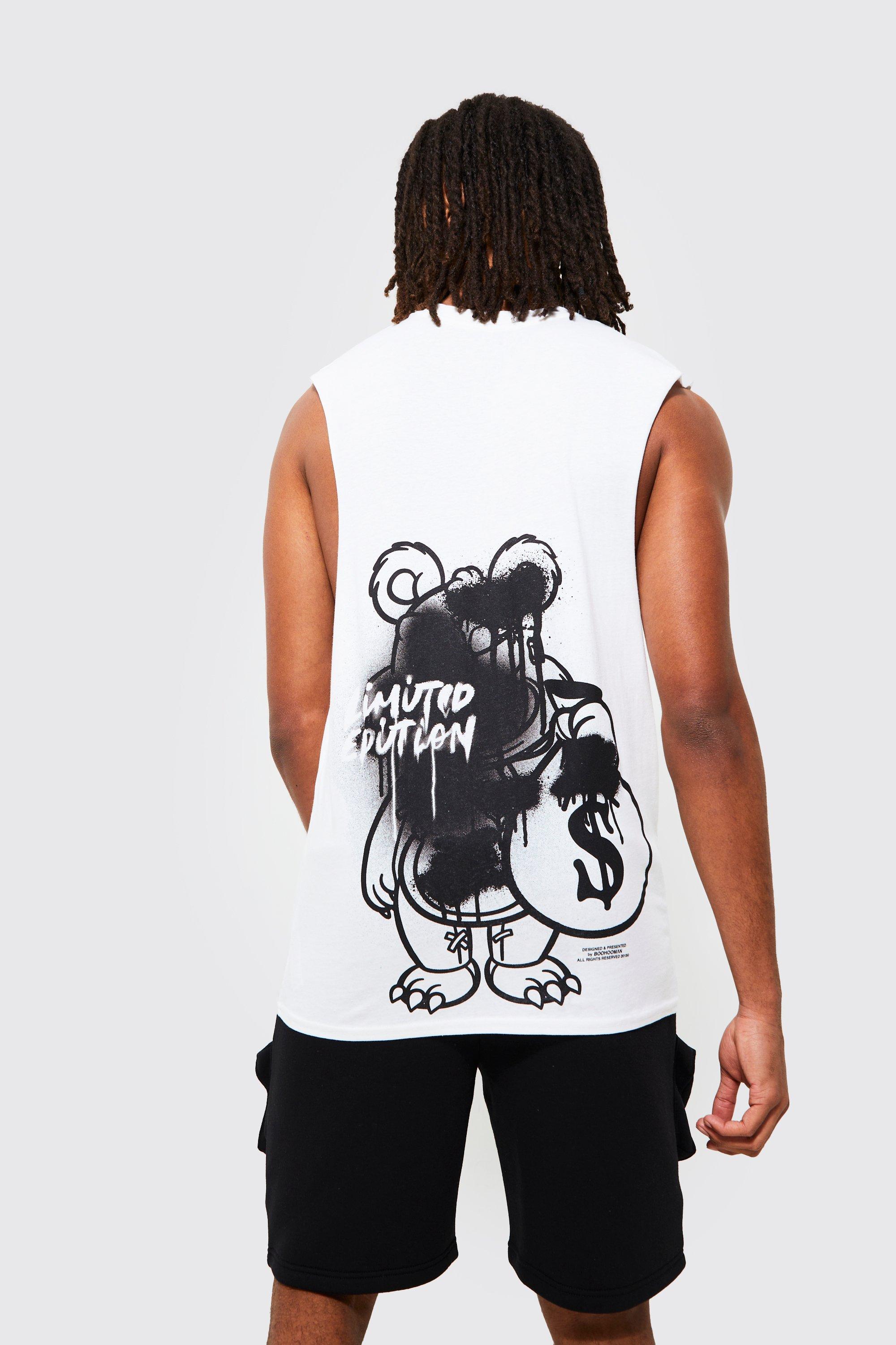 Débardeur À Imprimé - Limited Edition - Blanc - L, Blanc