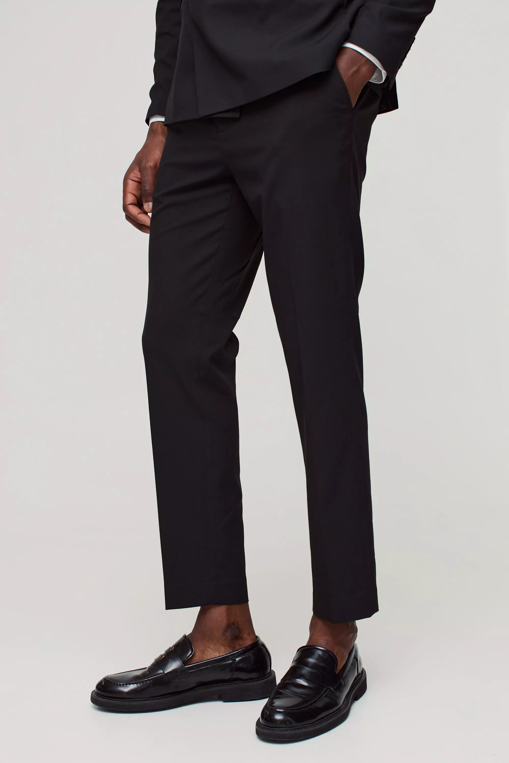 Cropped suit hot sale pants