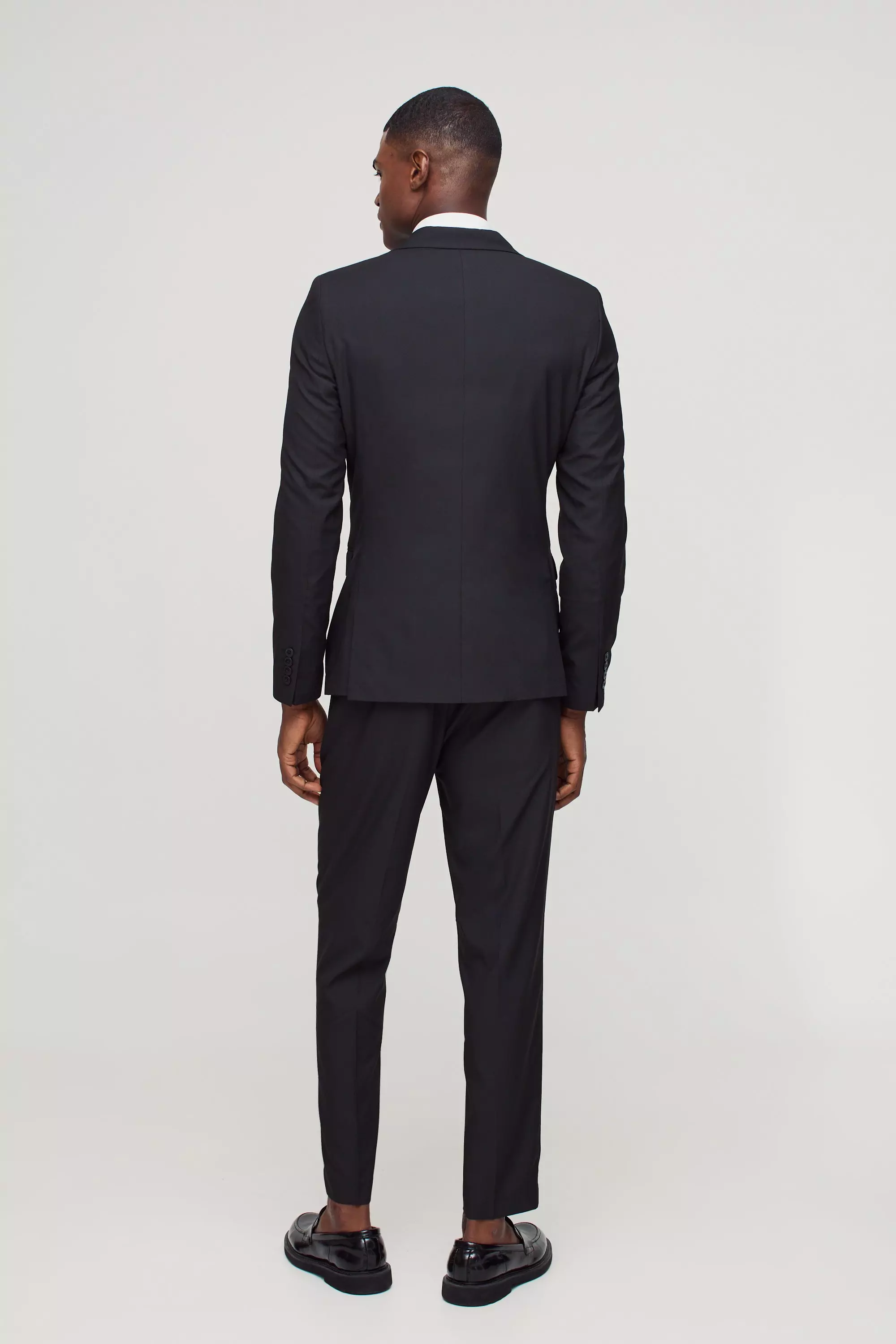 Slim Cropped Suit Pants