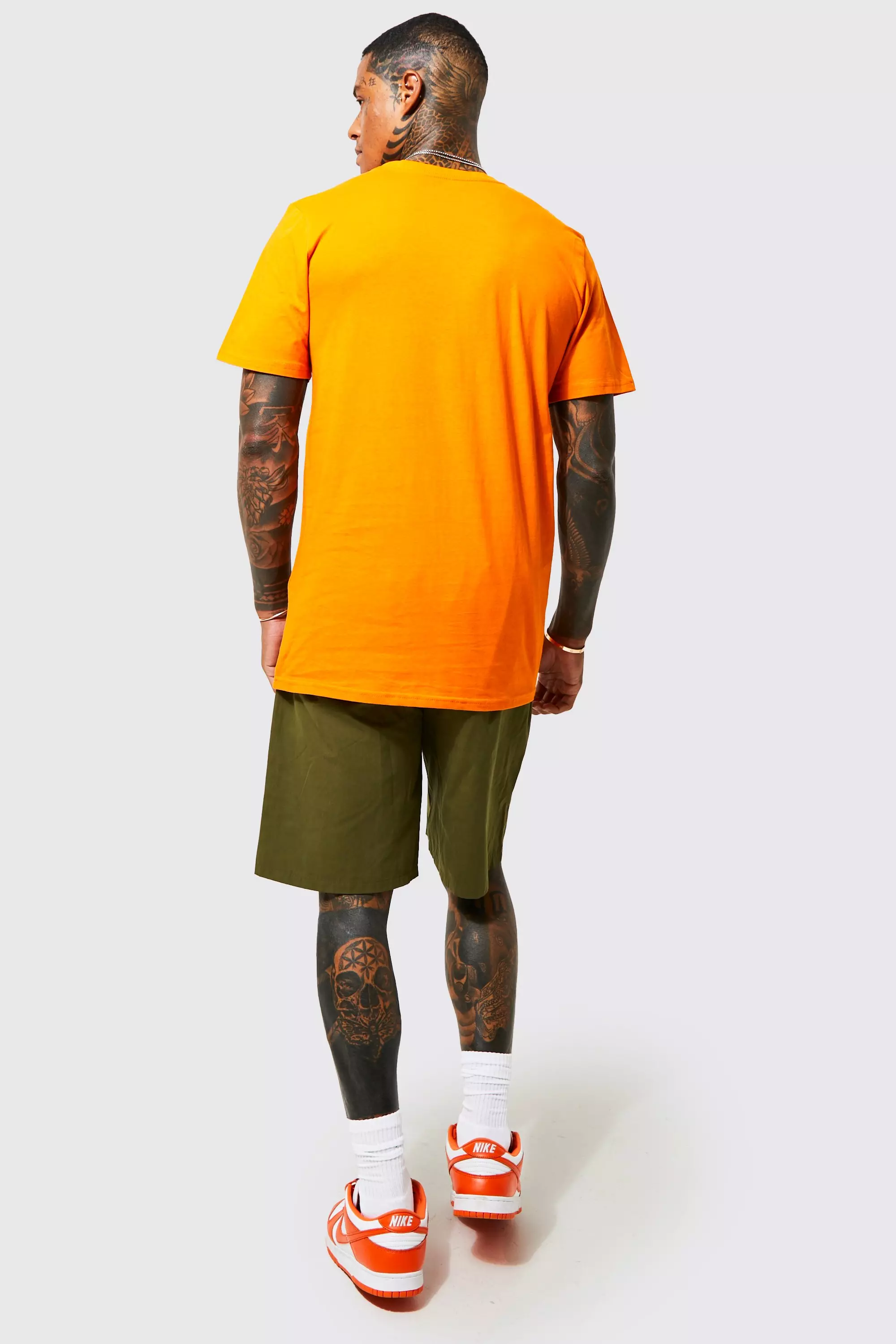 Nike longline t shirt hot sale mens