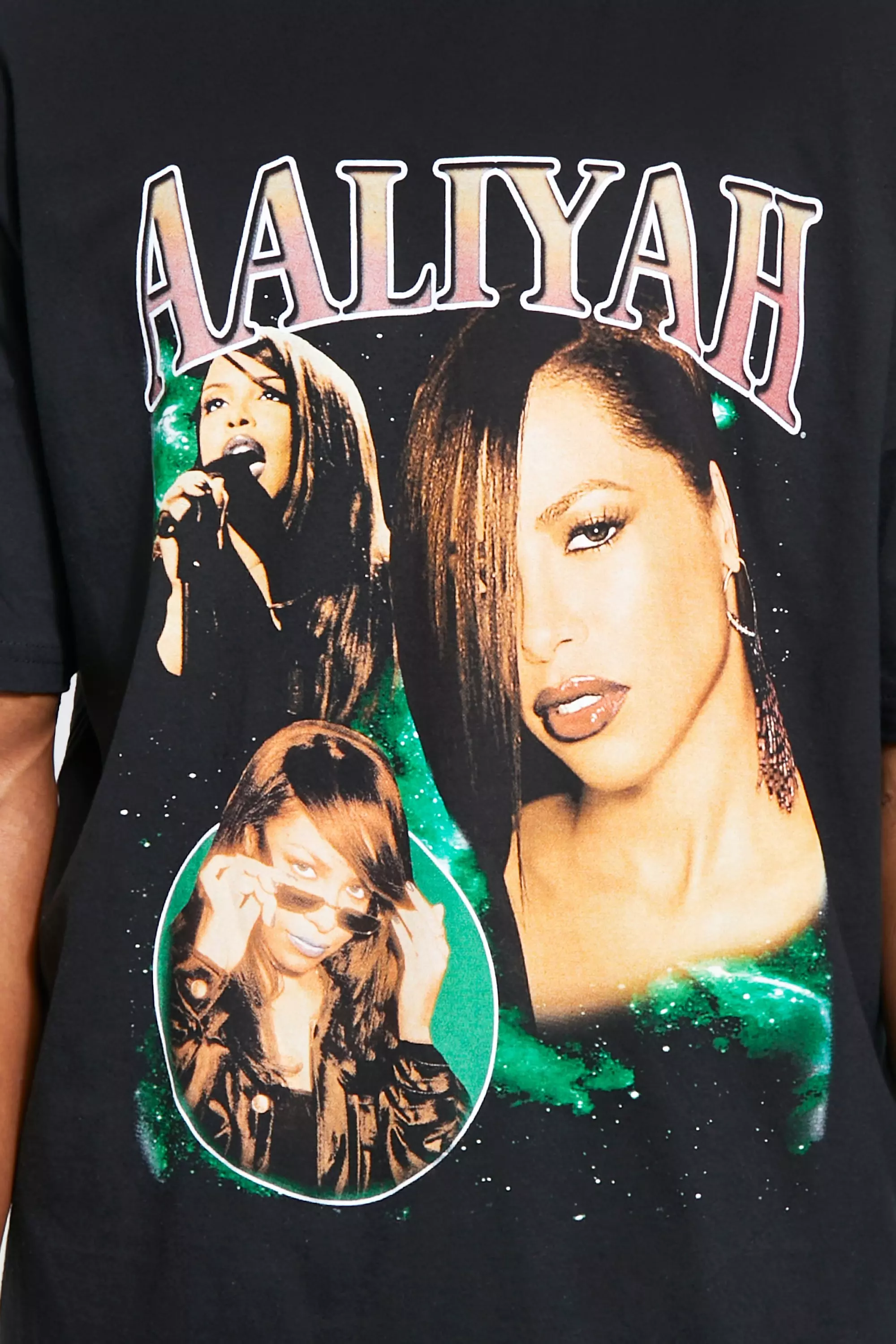 Oversized Vintage Aaliyah License T shirt