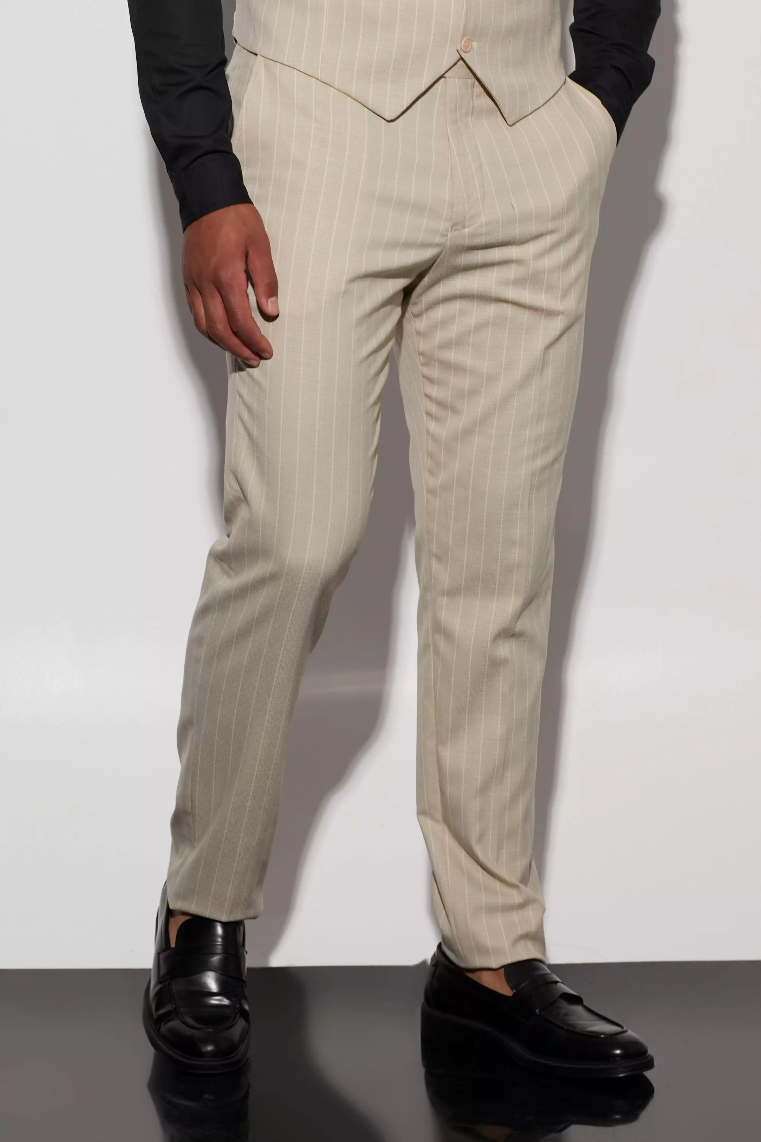 Tall Pinstripe Dress Pants