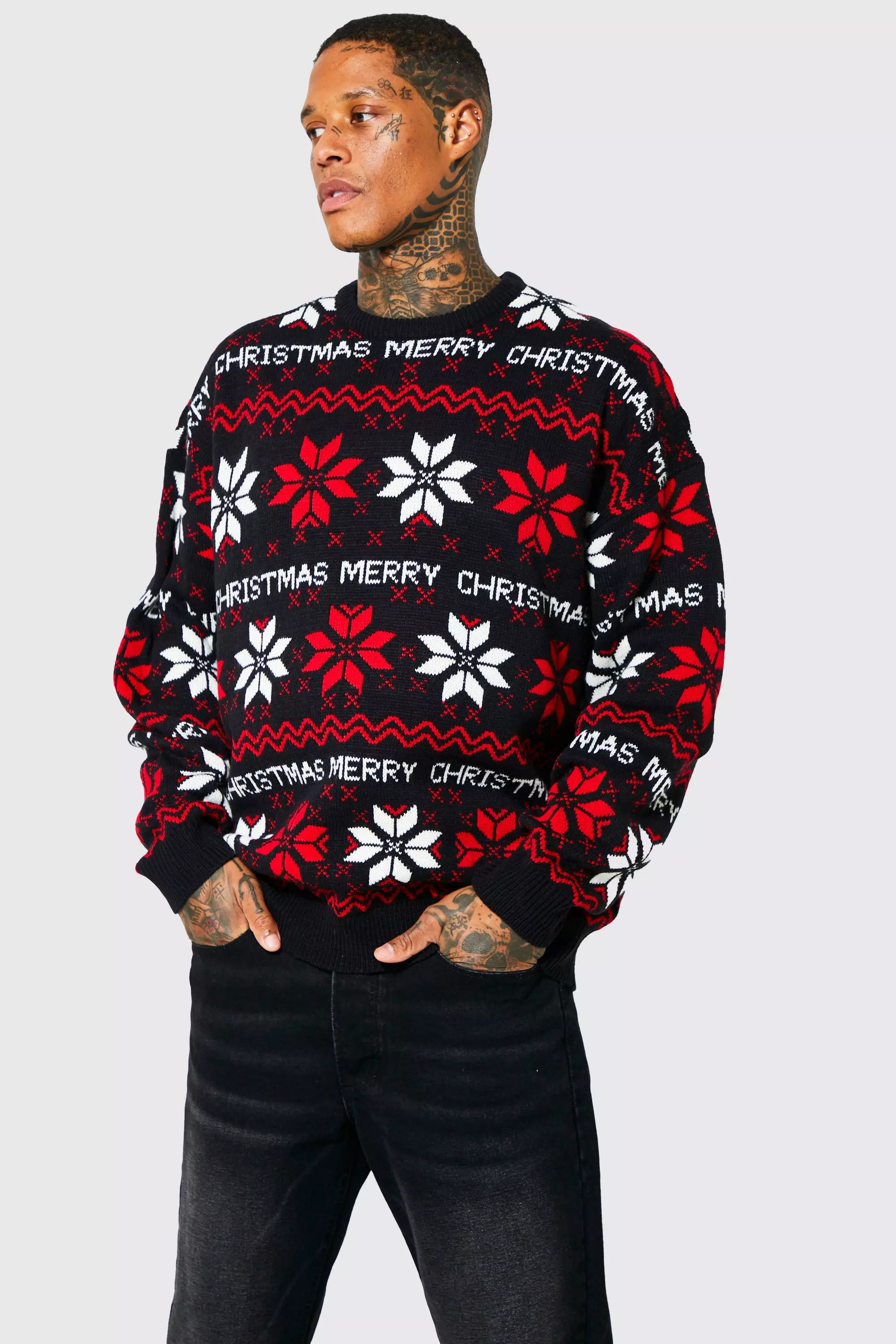 Oversized christmas deals jumper